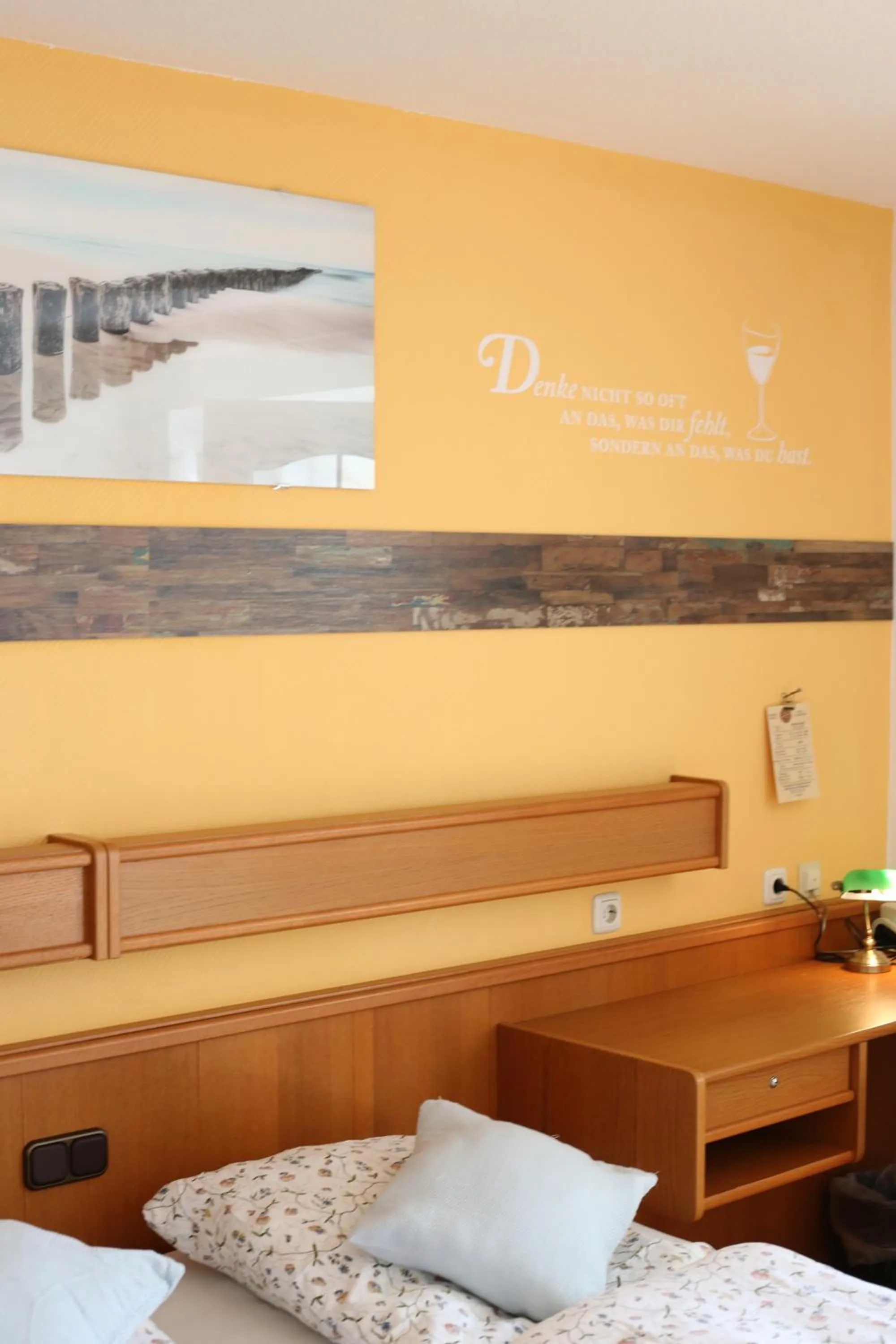 Bed in Hotel Restaurant Bürgerstube