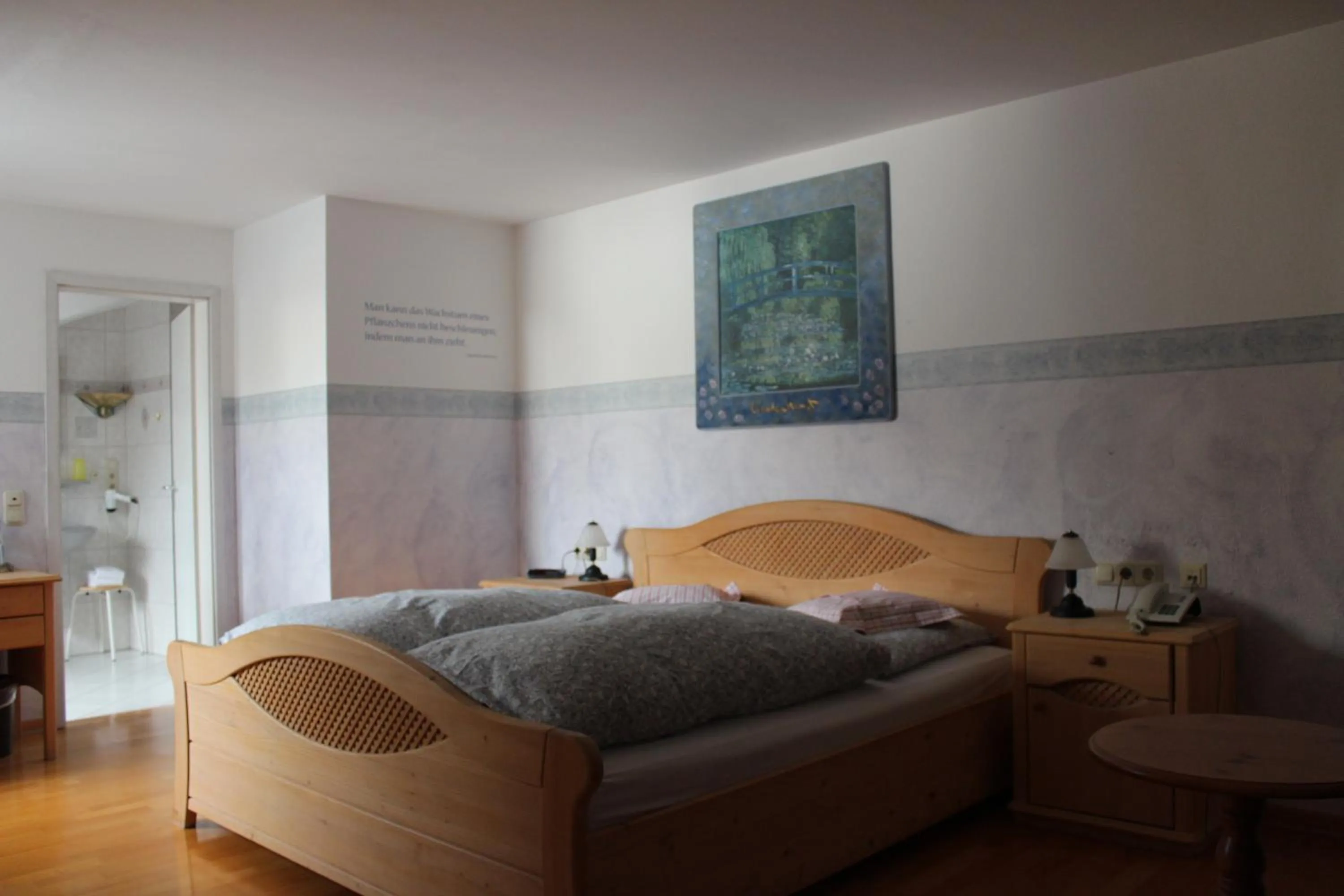 Bed in Hotel Restaurant Bürgerstube