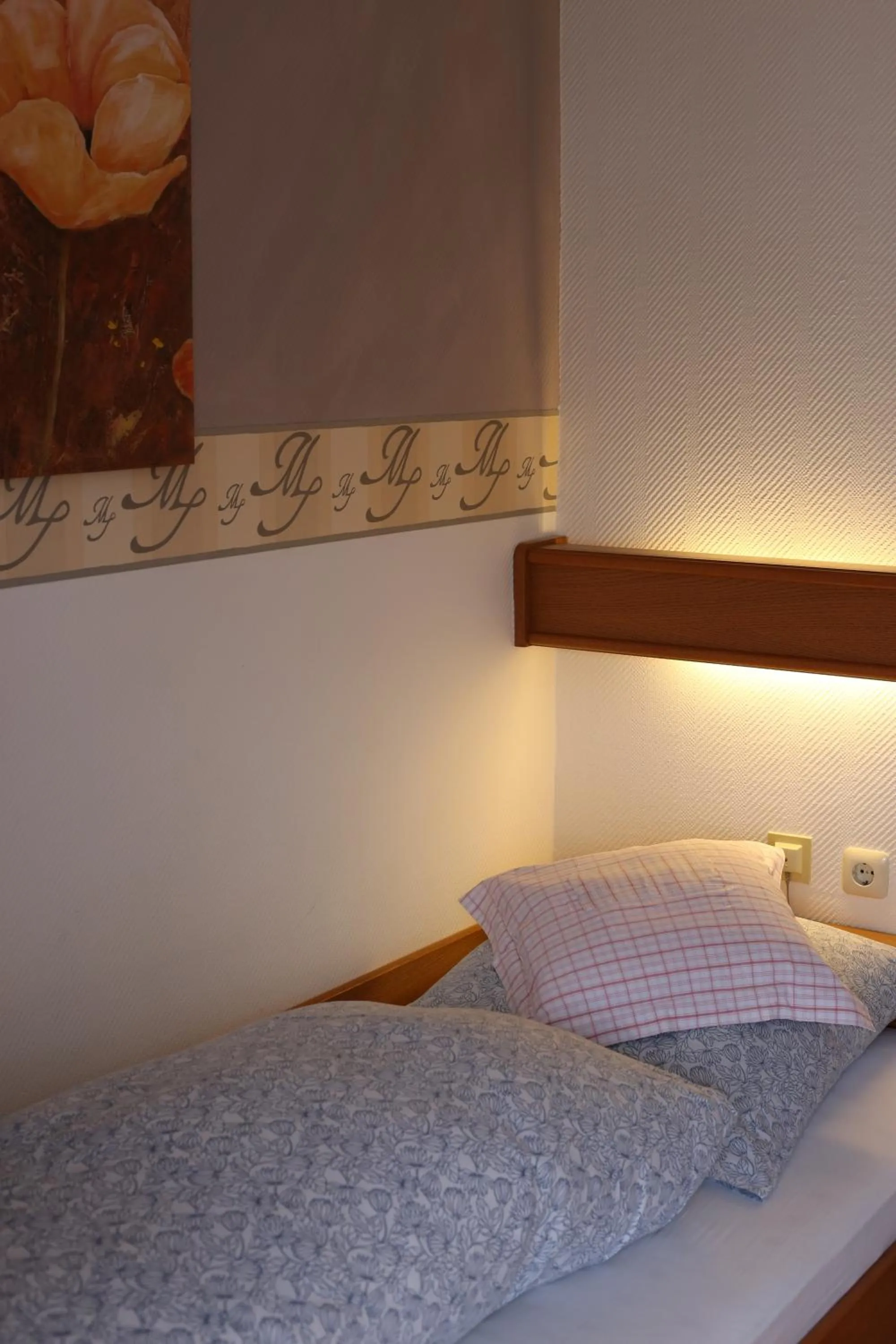 Bed in Hotel Restaurant Bürgerstube