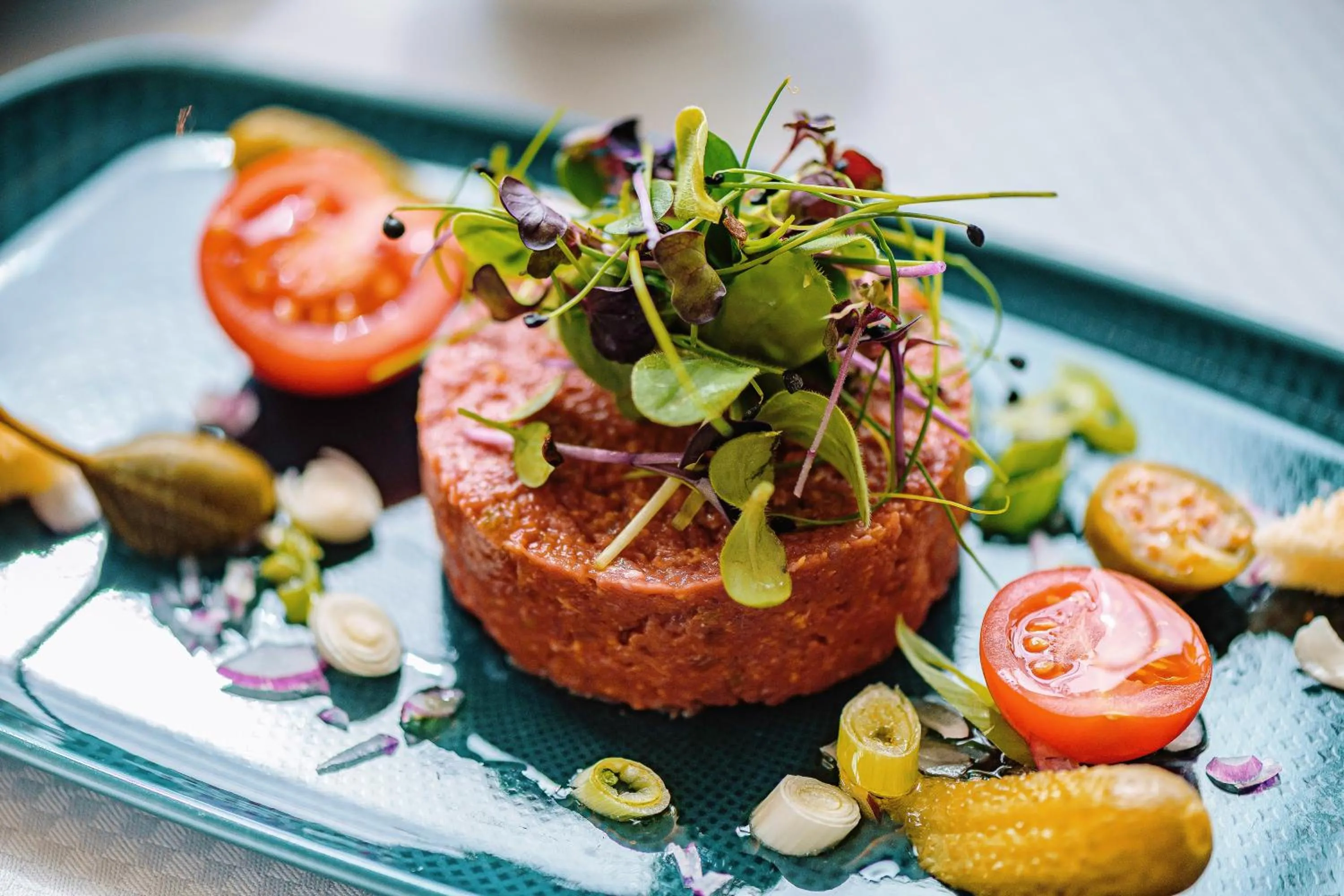 Restaurant/places to eat in Mövenpick Hotel Stuttgart Airport