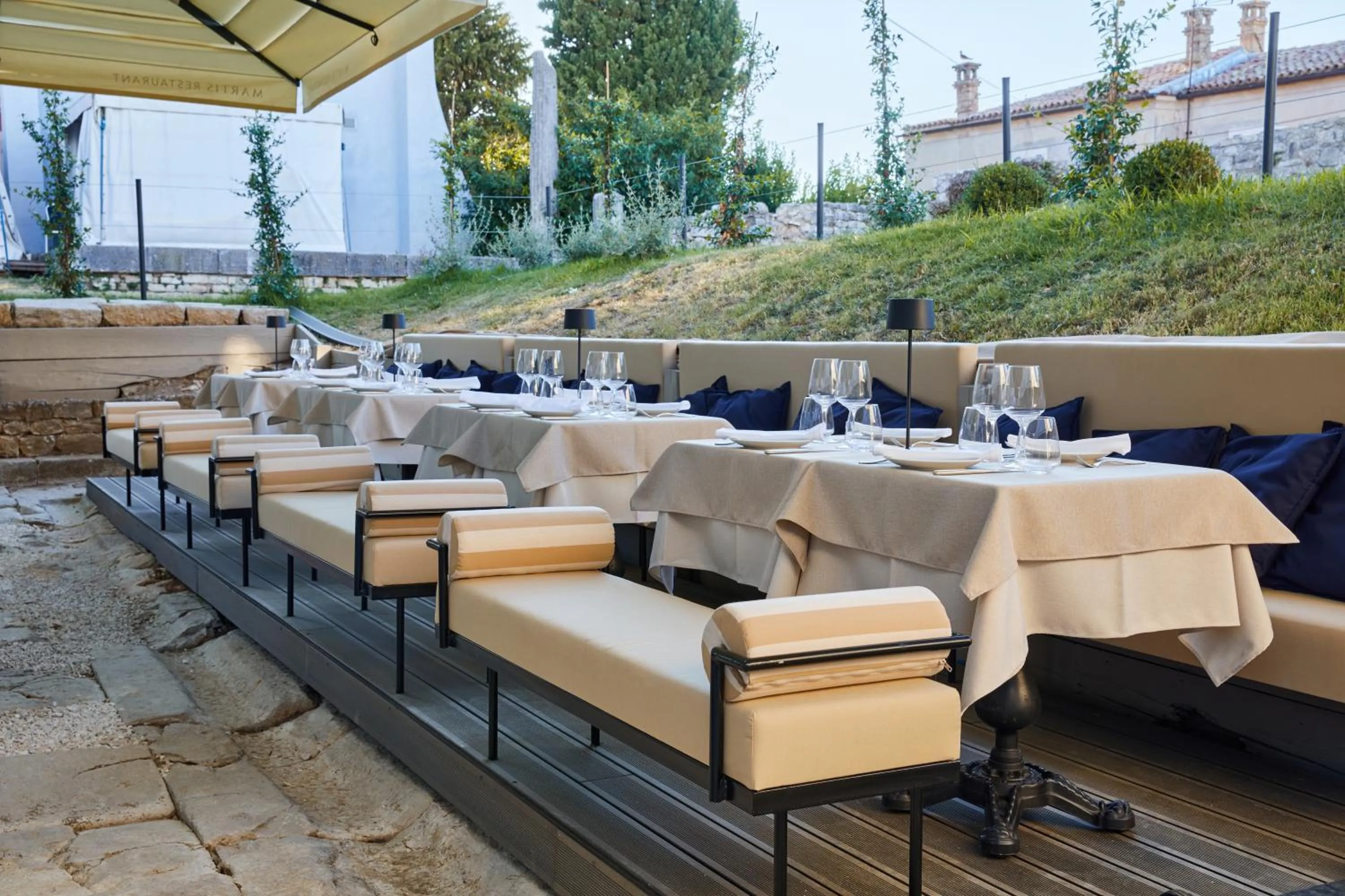 Patio in Martis Forum Heritage Hotel & Residence