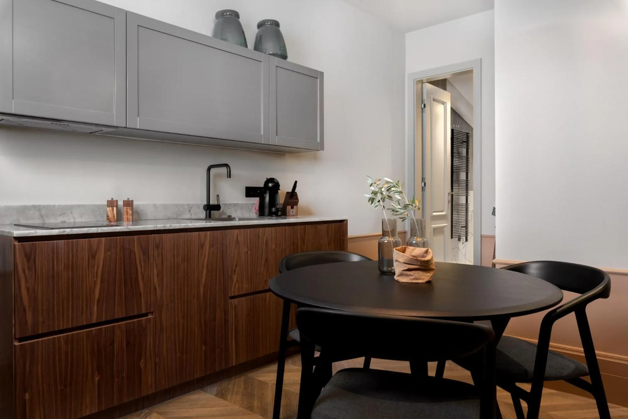 Kitchen or kitchenette in Martis Forum Heritage Hotel & Residence