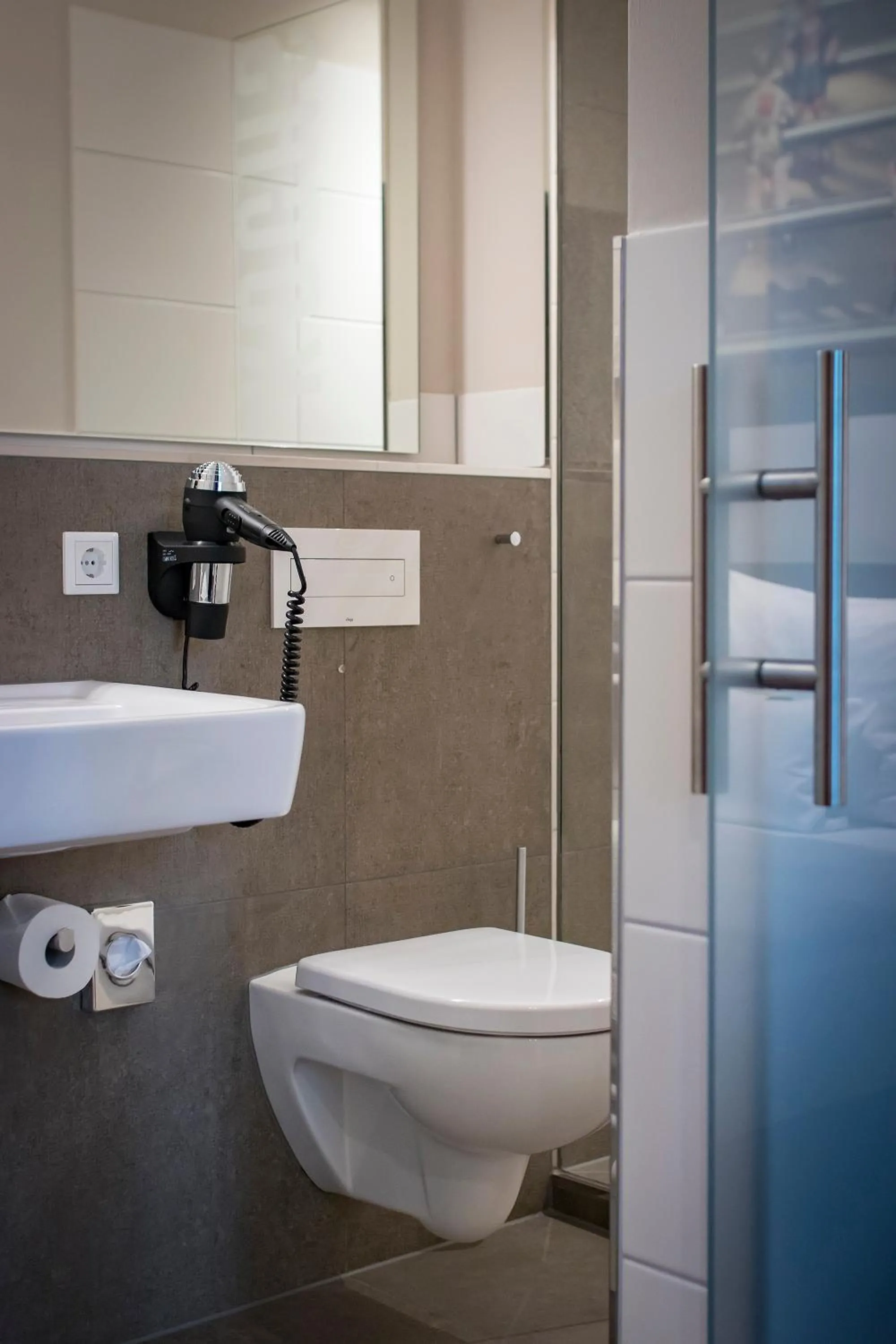 Bathroom in Kochs Stadthotel