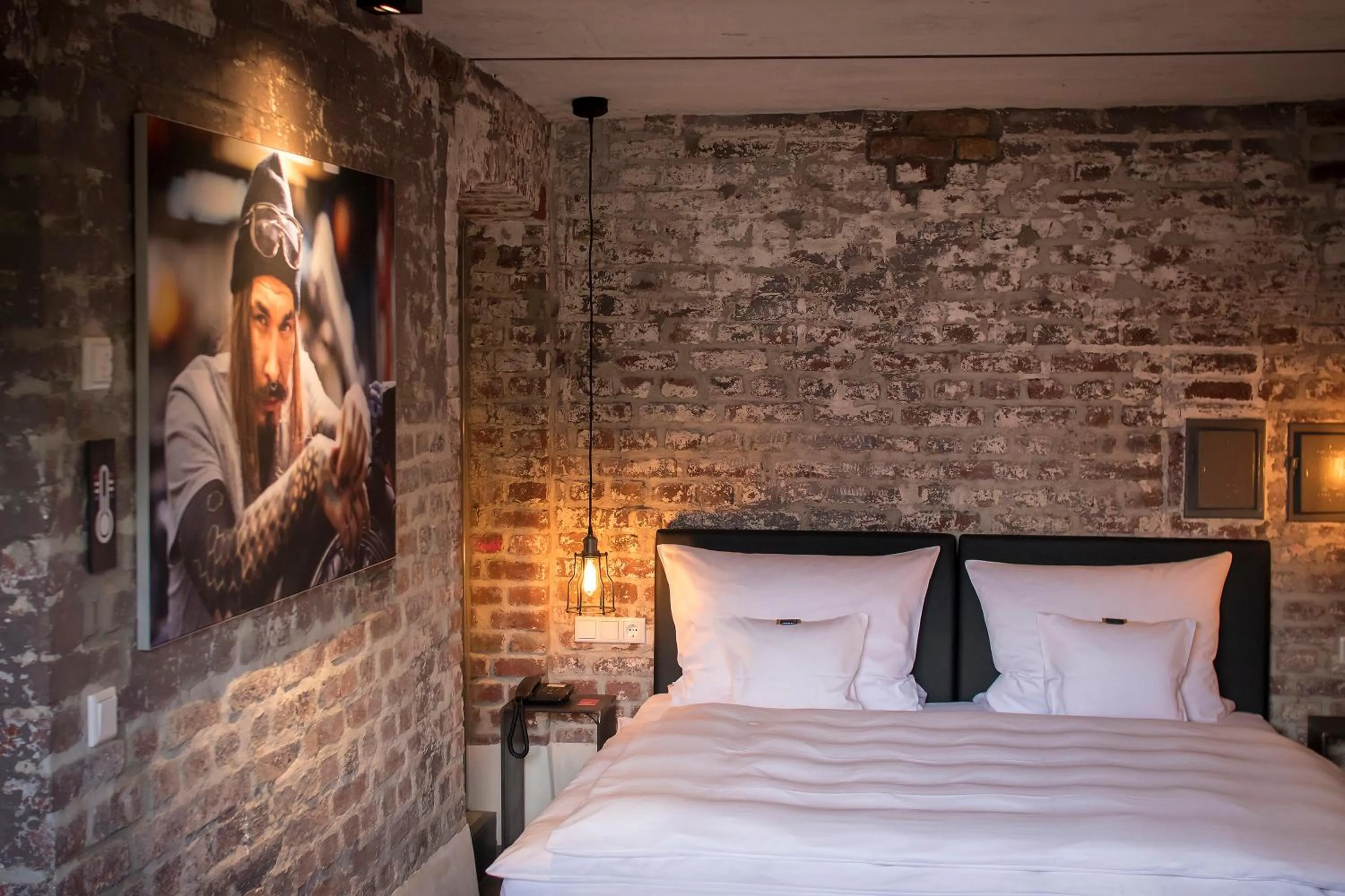 Bedroom, Bed in Kochs Stadthotel