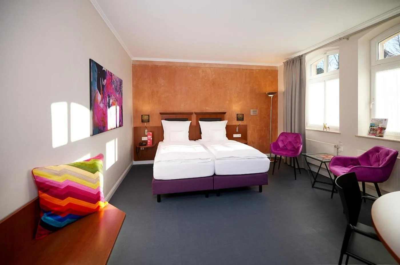 Bedroom, Bed in Kochs Stadthotel