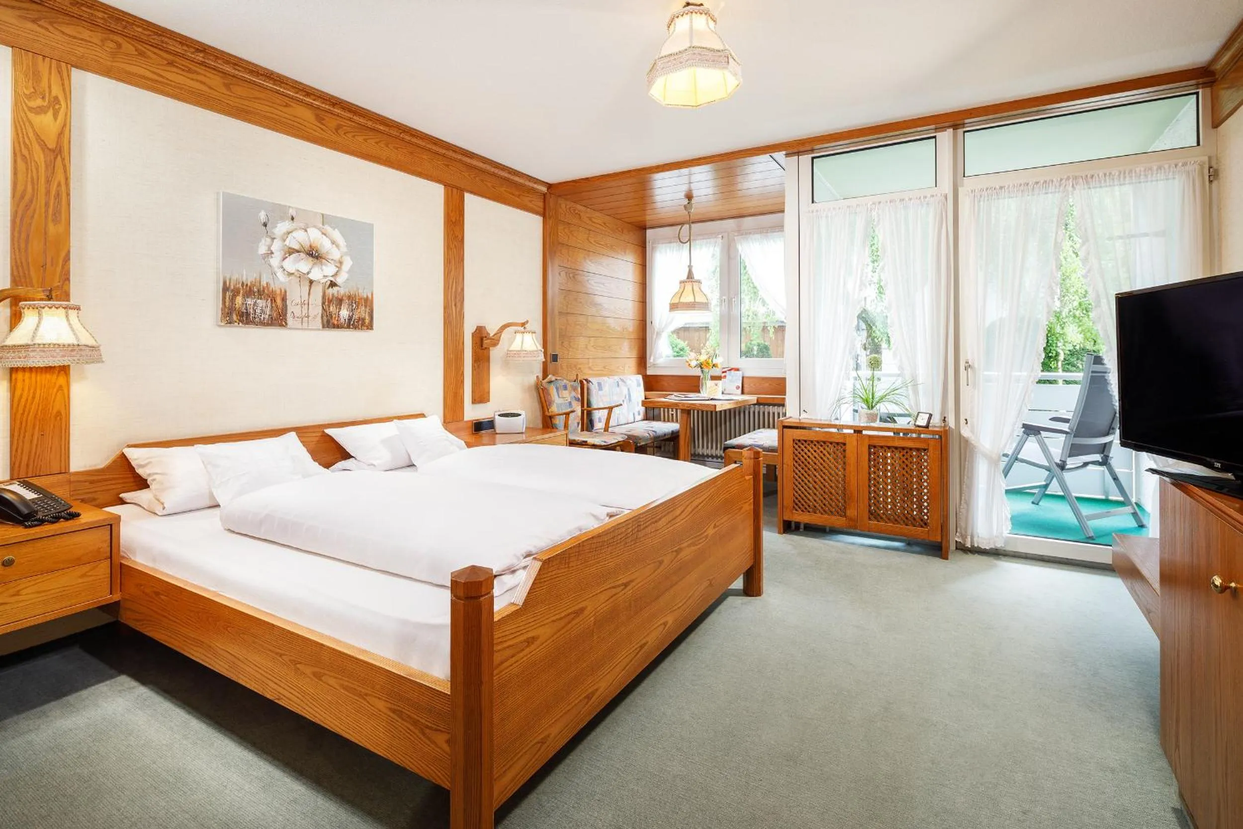 Bed in Kneipp-Kurhotel Steinle