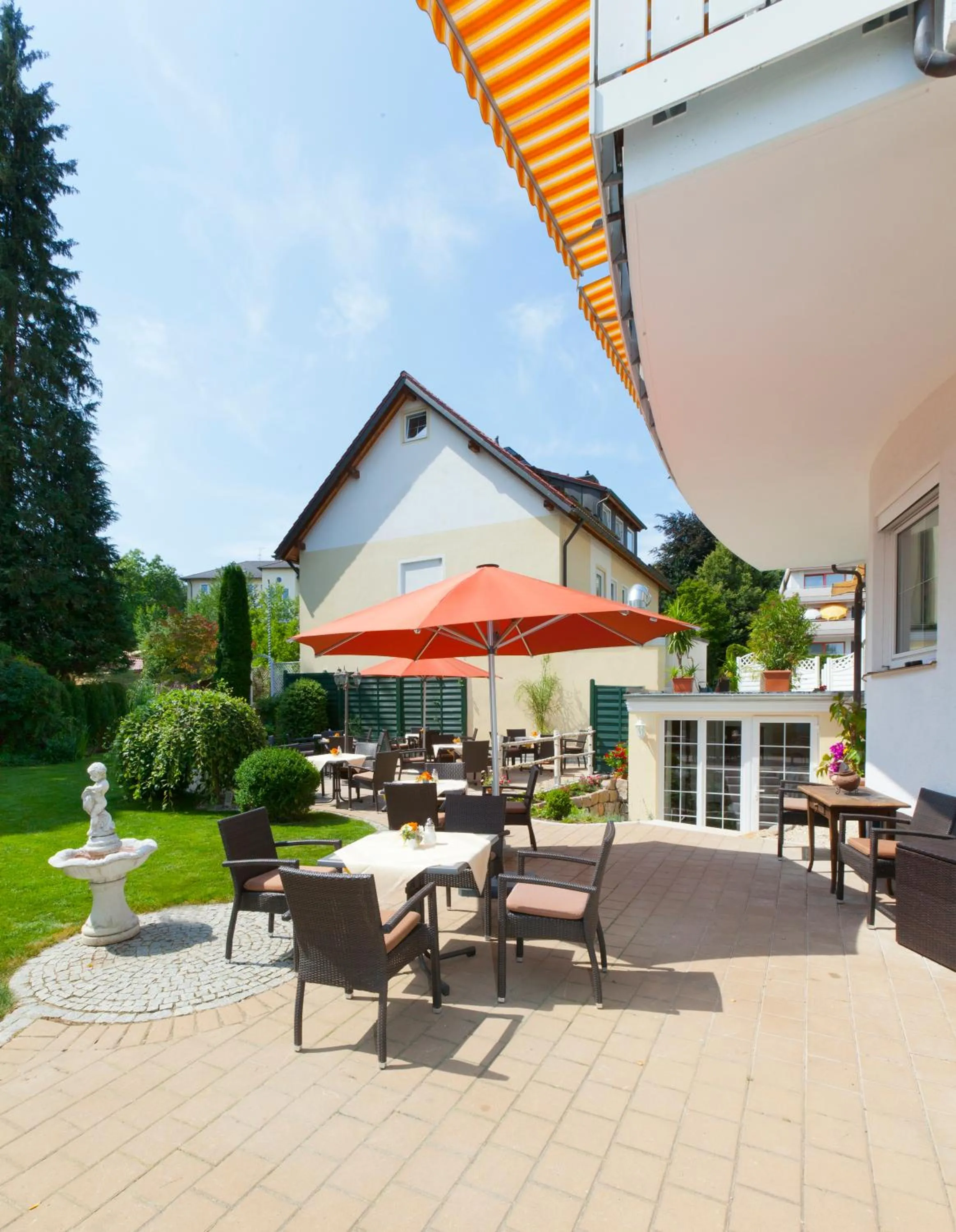 Patio in Kneipp-Kurhotel Steinle