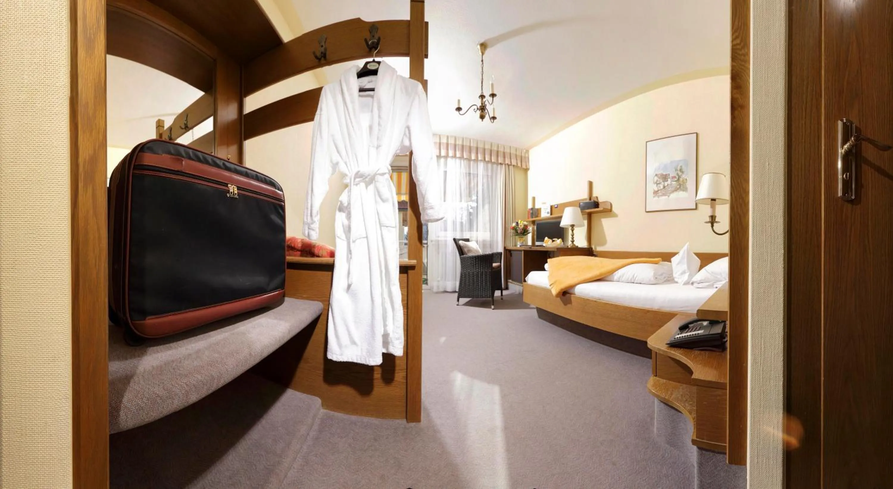 Bed in Kneipp-Kurhotel Steinle