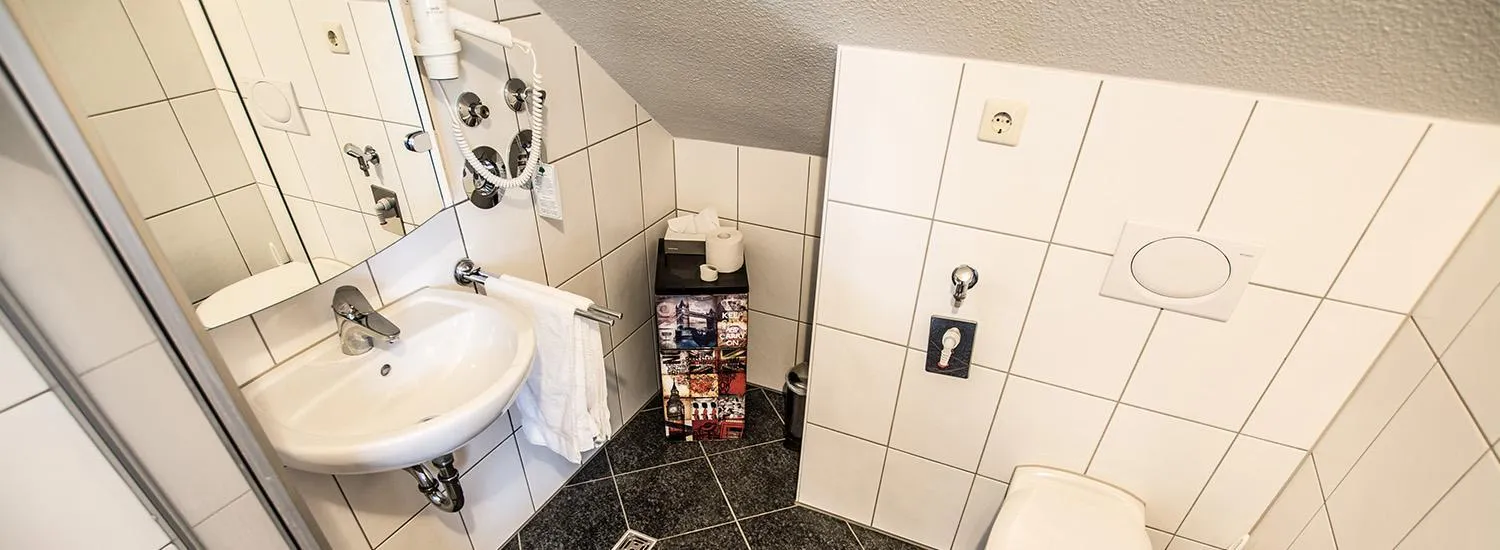 Shower in BurgStadt-Hotel