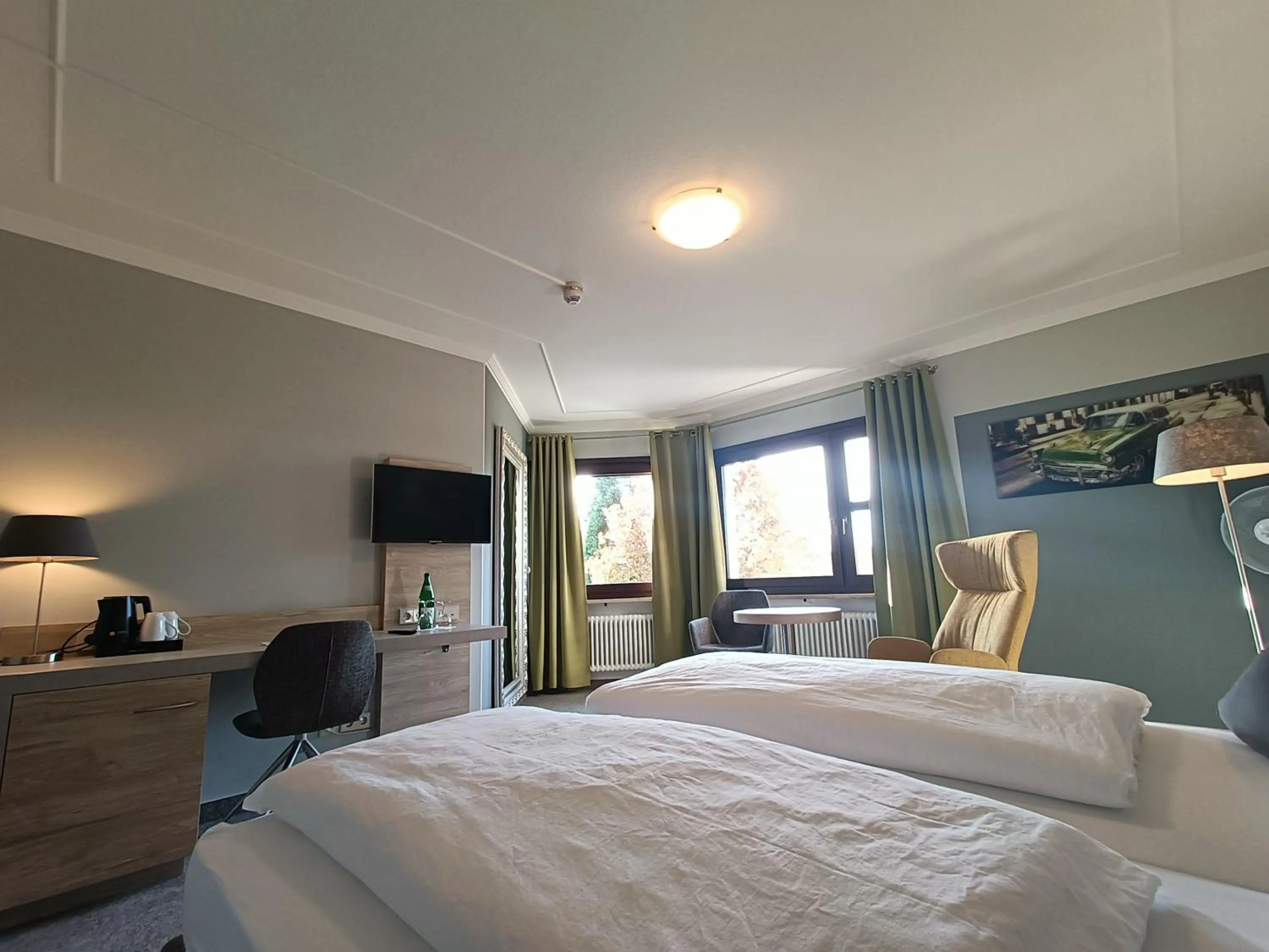 Bed in BurgStadt-Hotel