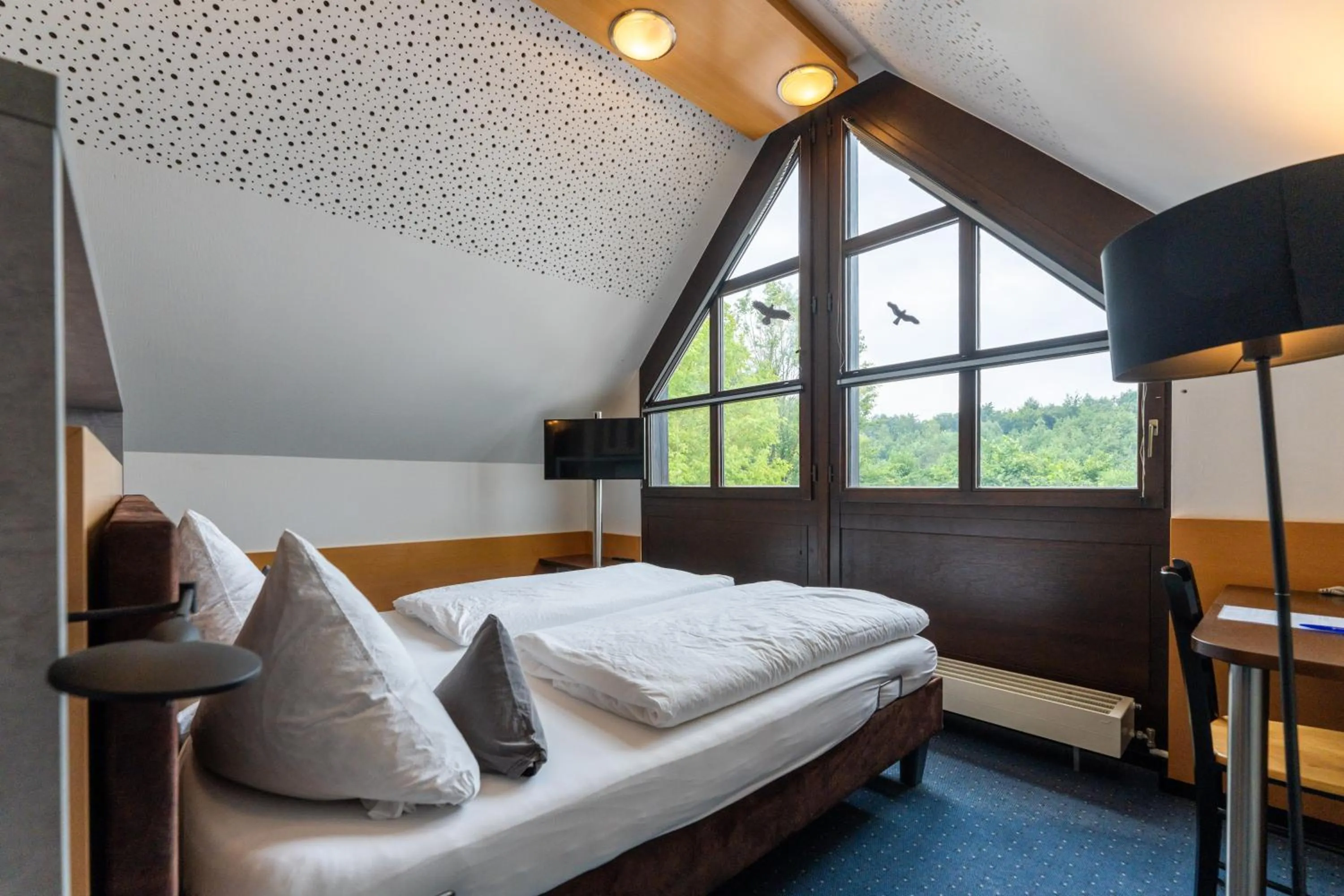 Bed in BurgStadt-Hotel