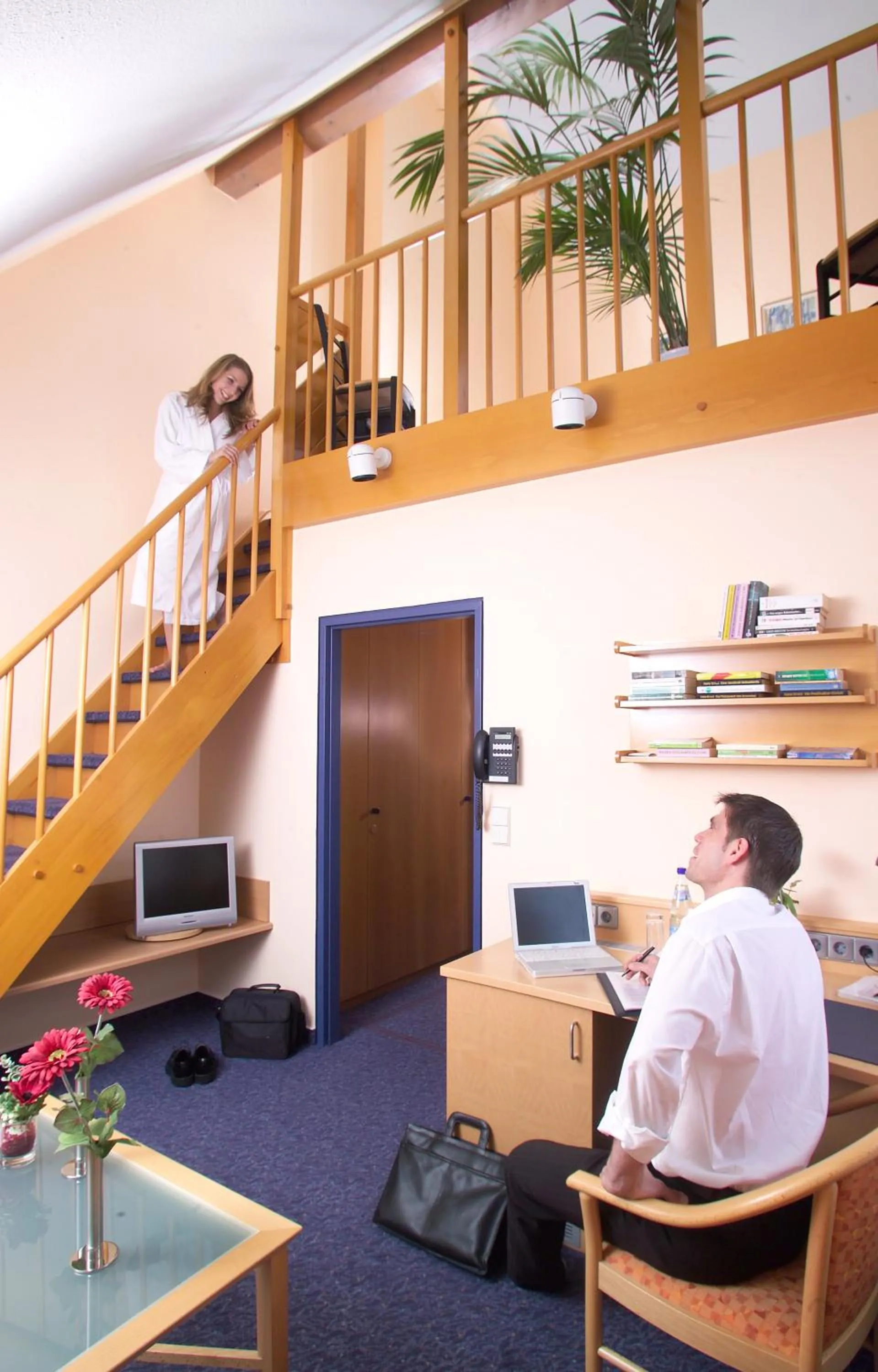 Photo of the whole room in BurgStadt-Hotel