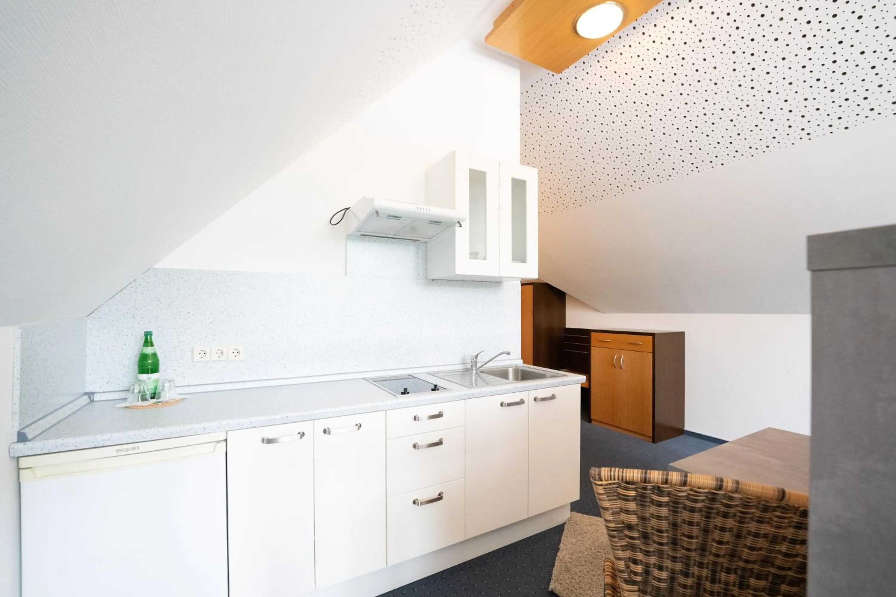 Kitchen or kitchenette in BurgStadt-Hotel