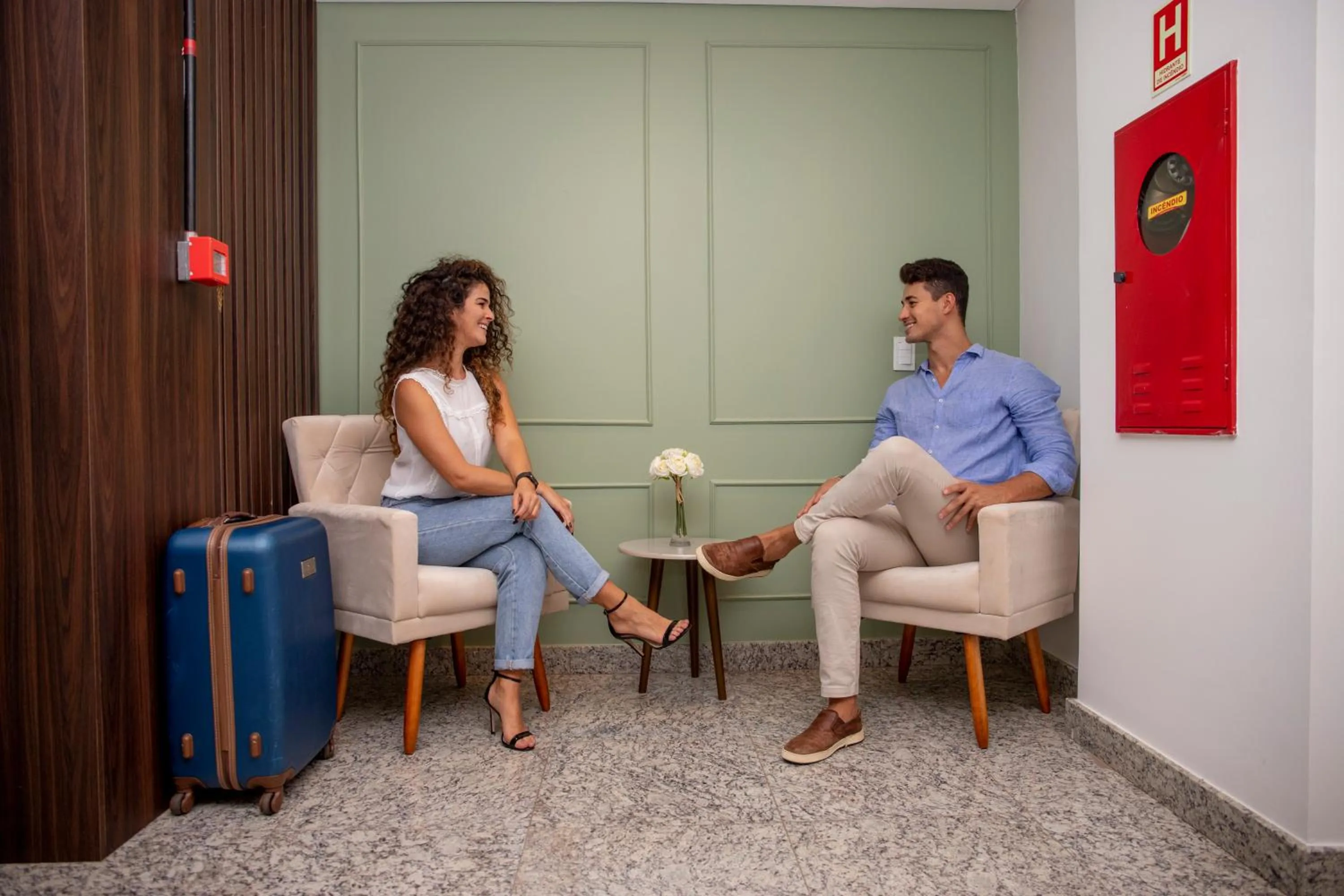 Living room in Cancún Hotel by H Hotéis - Airport