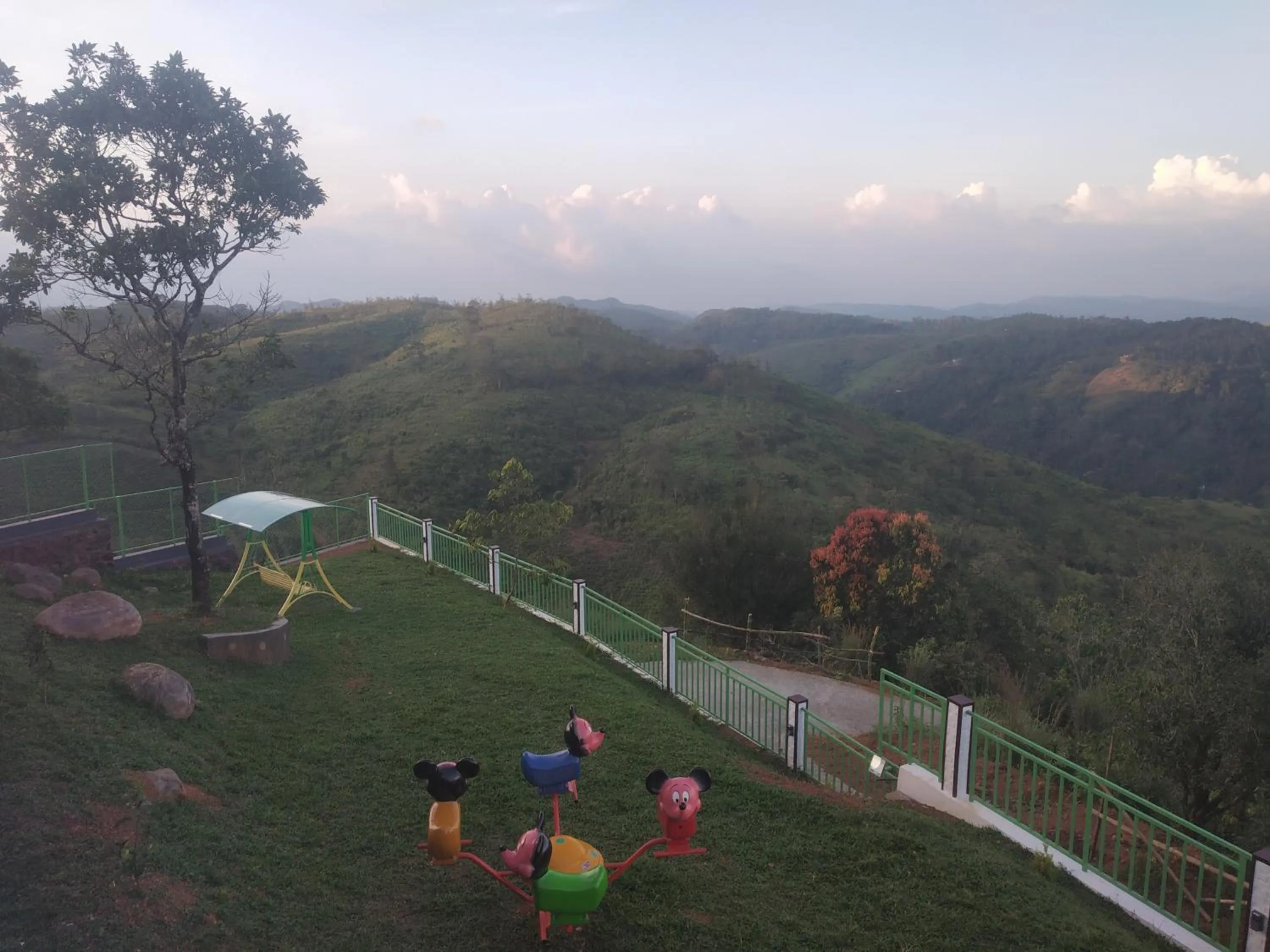Children play ground in Vaga Mist Resort Vagamon