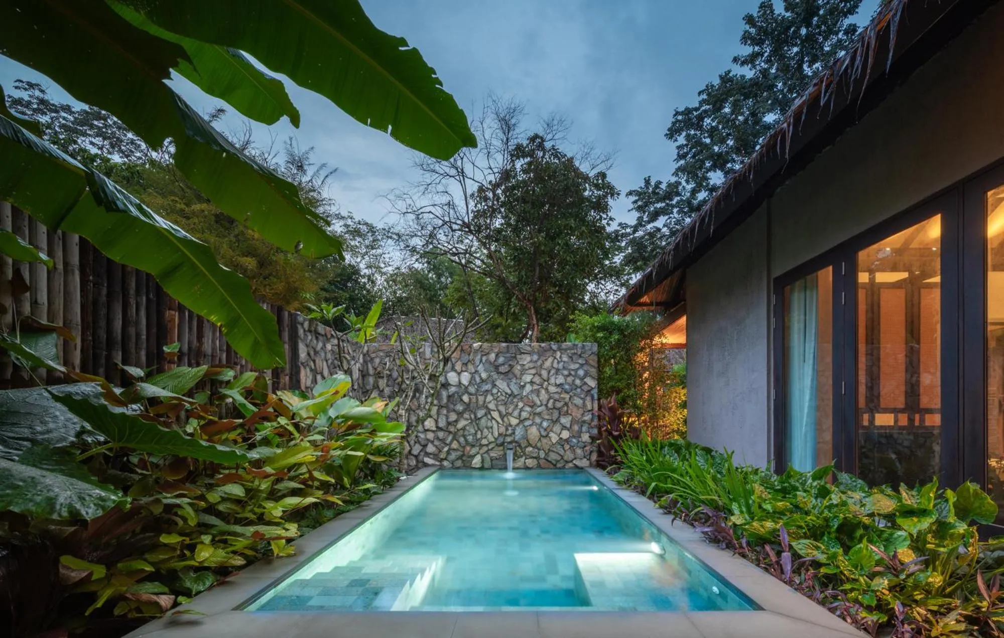 Pool view in Phapok Eco Resort