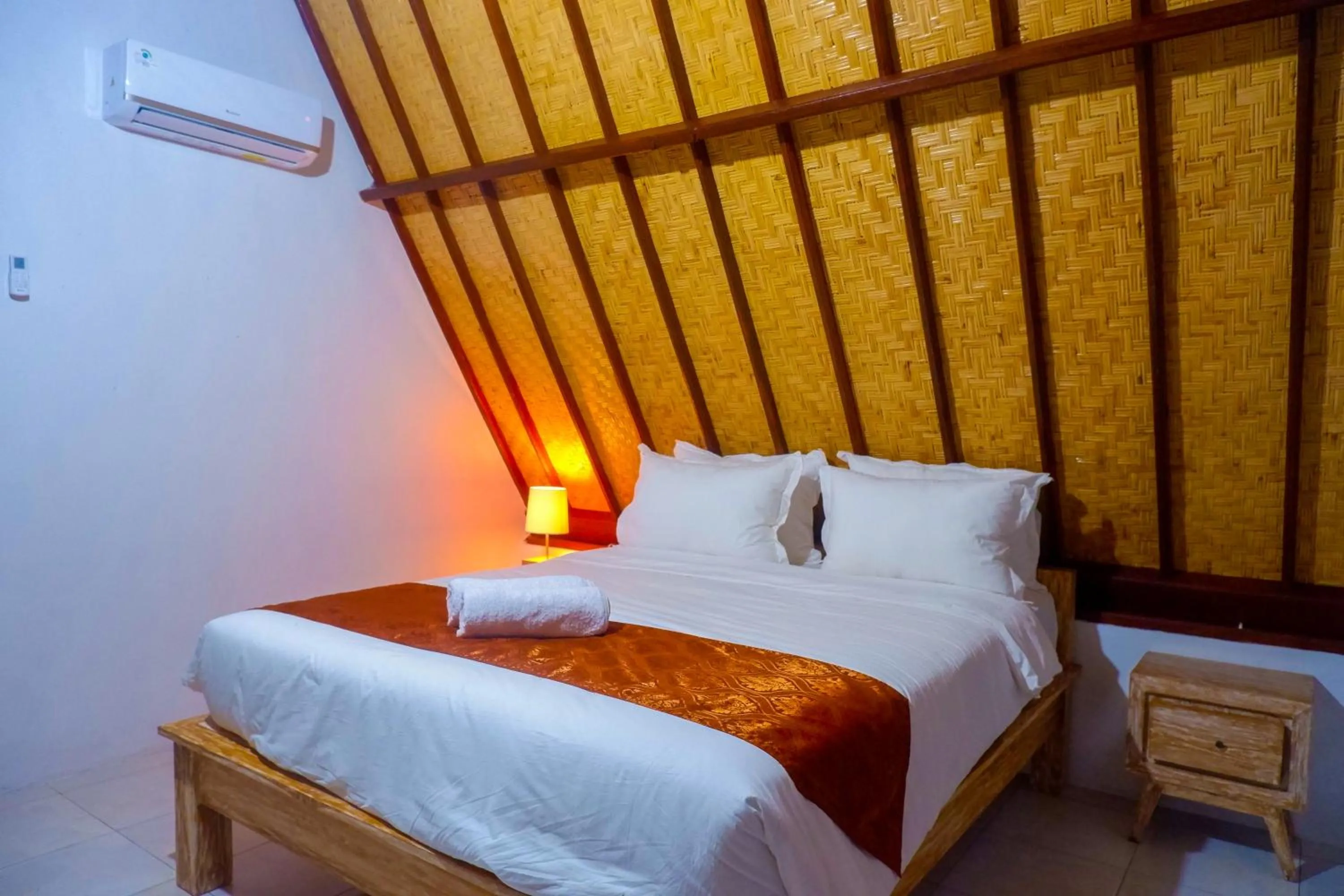 Bed in Sun Colada Villas & Spa