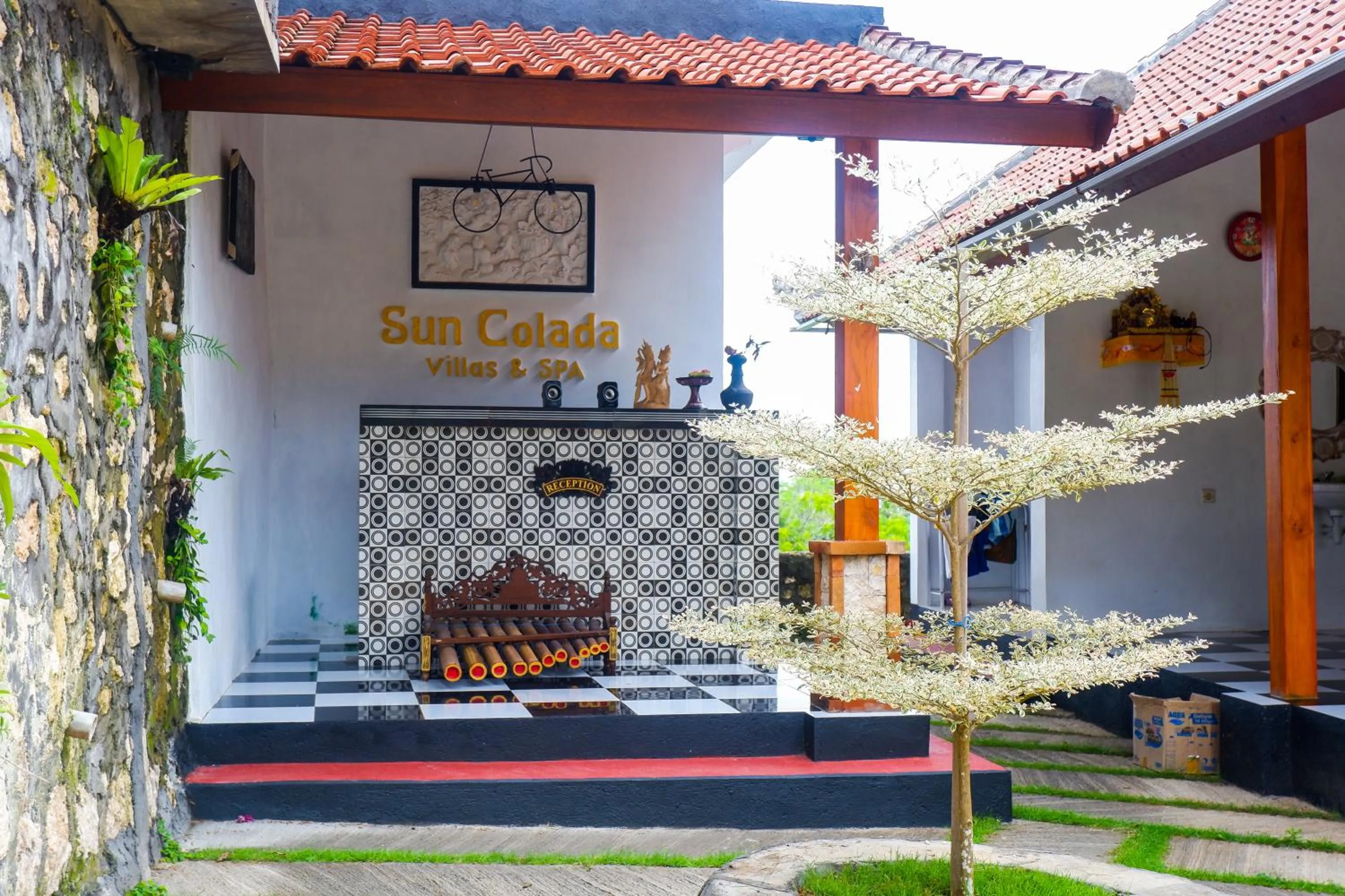 Facade/entrance in Sun Colada Villas & Spa