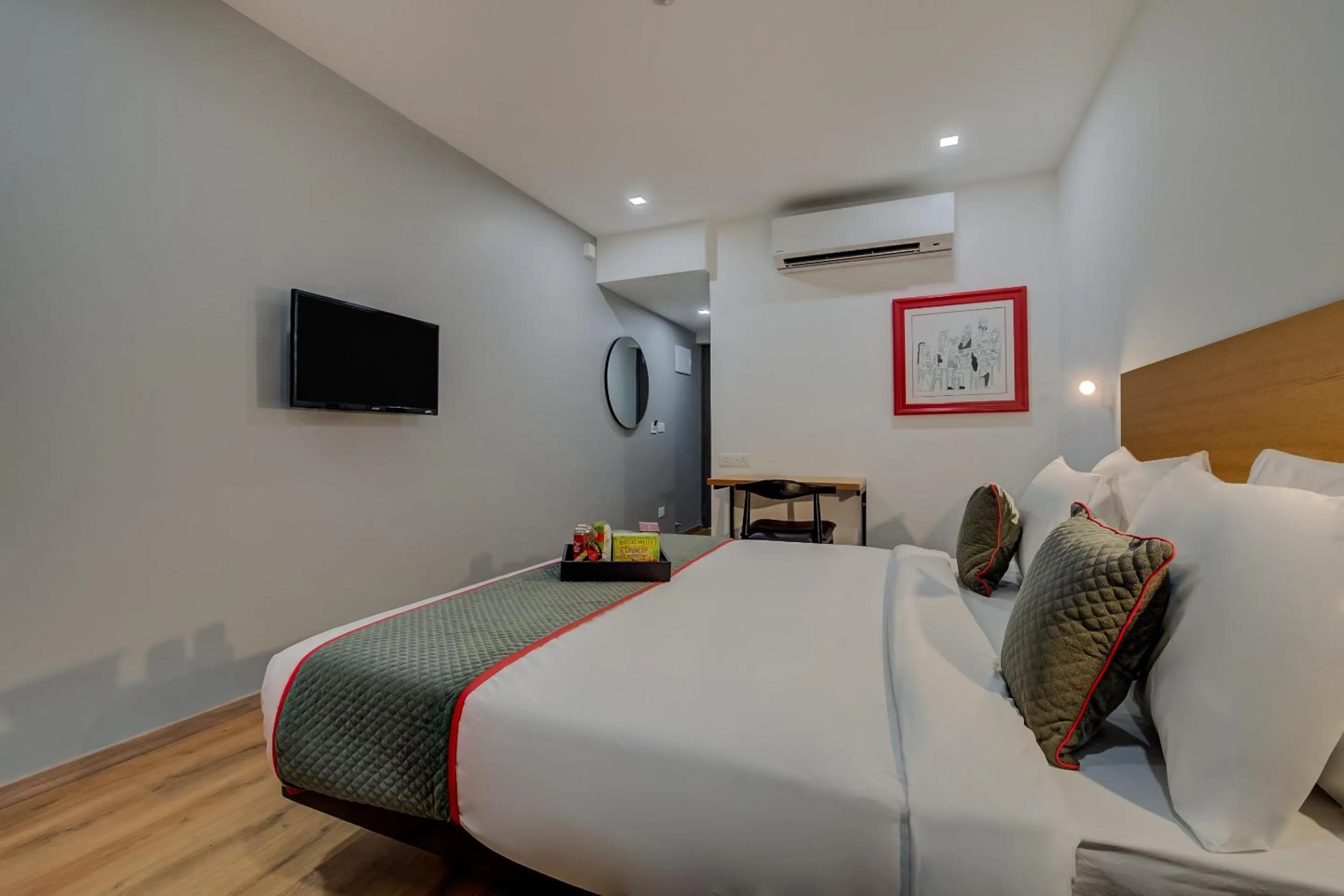 Bedroom, Bed in Super Townhouse MG Road Pune