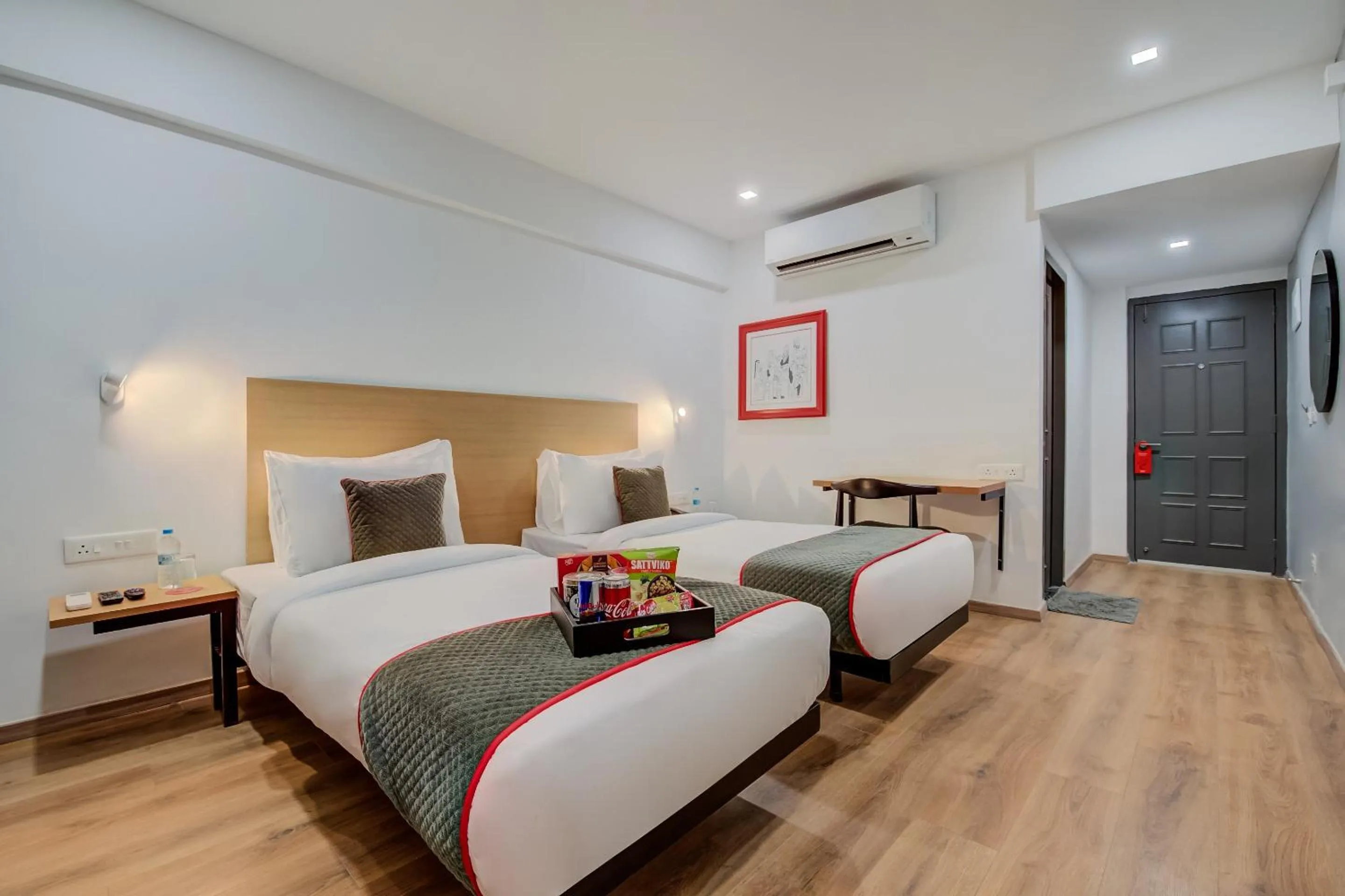 Bedroom, Bed in Super Townhouse MG Road Pune