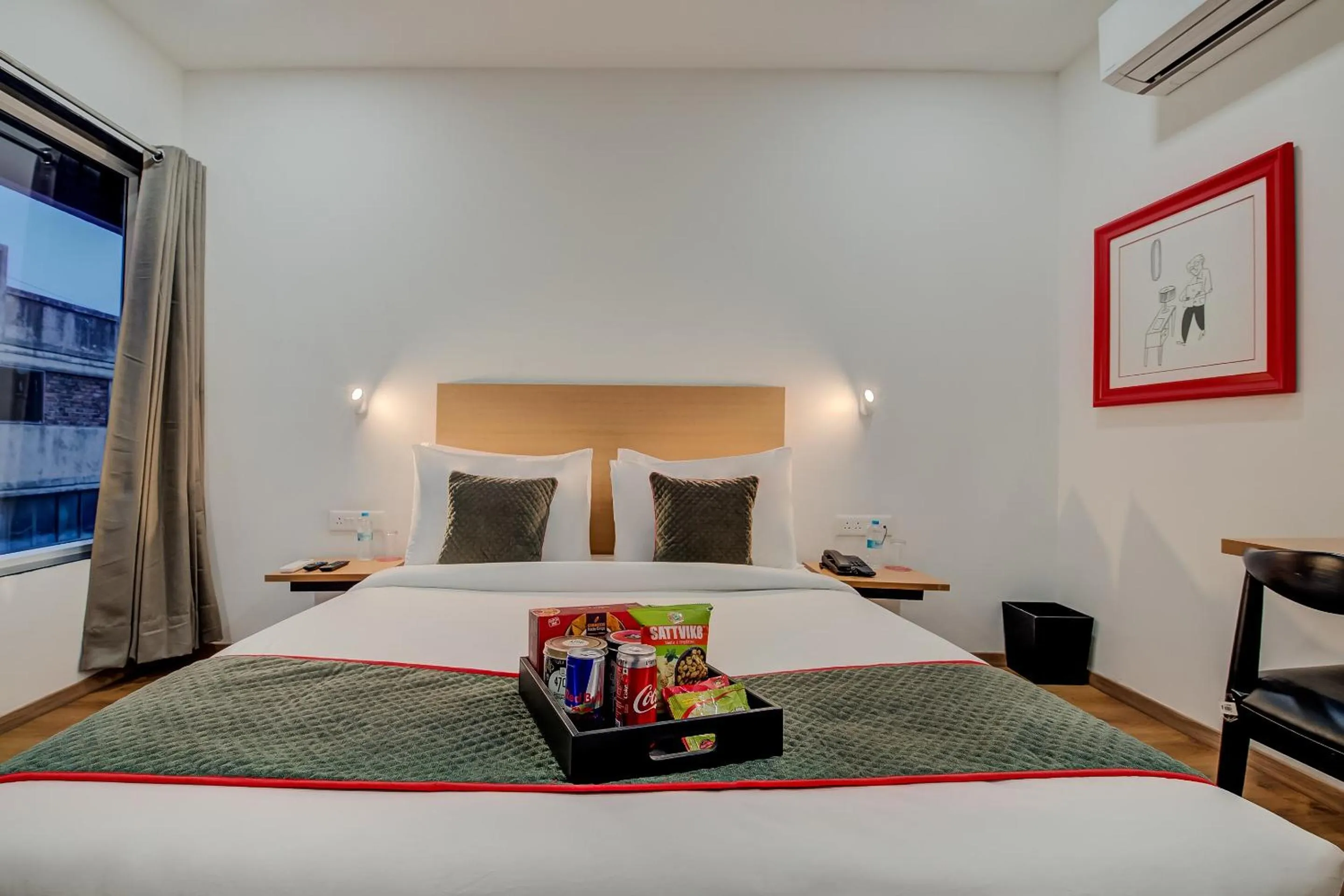 Bedroom, Bed in Super Townhouse MG Road Pune