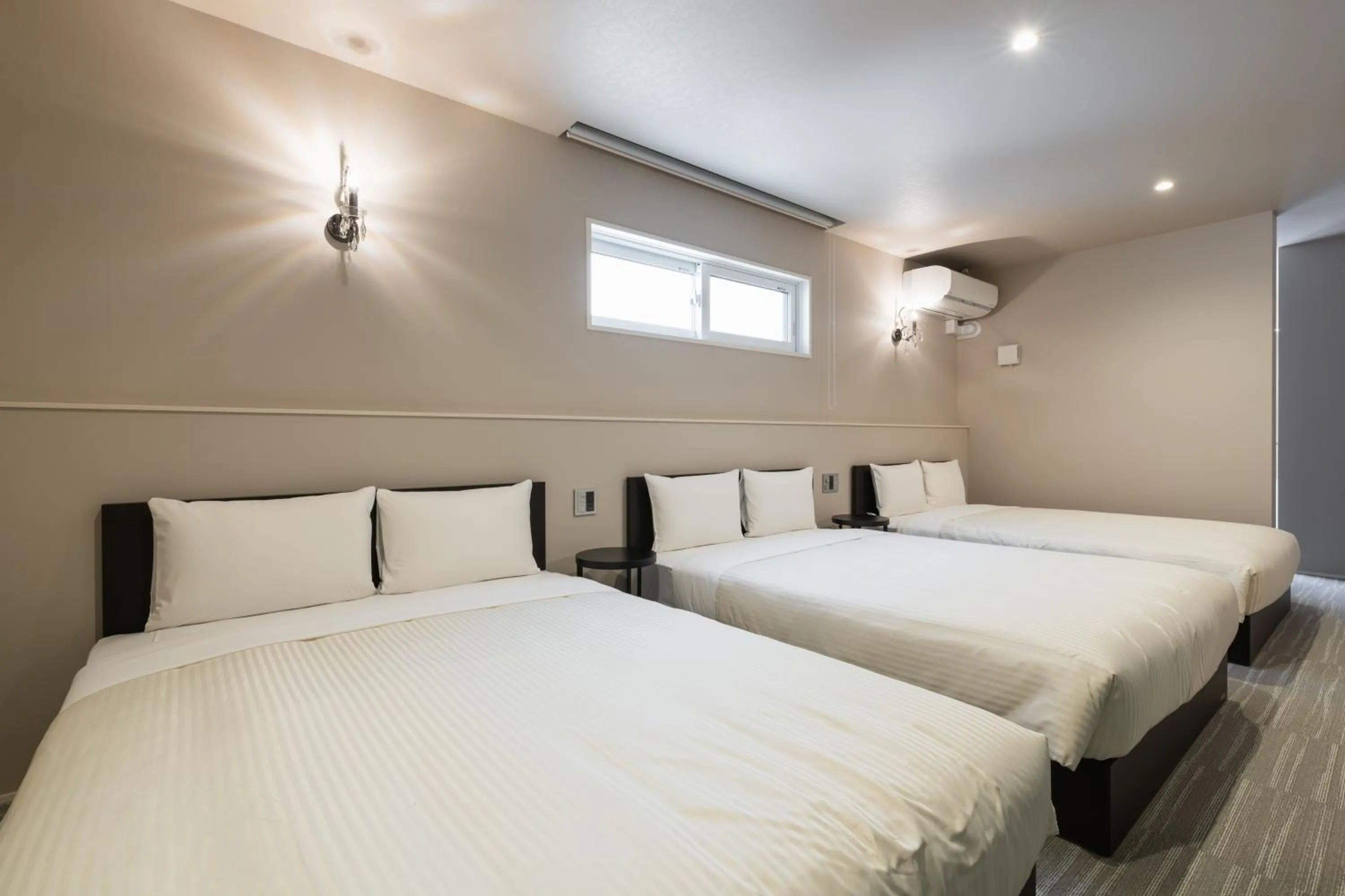 Bed in HOTEL All Stay Hakata Kukodori