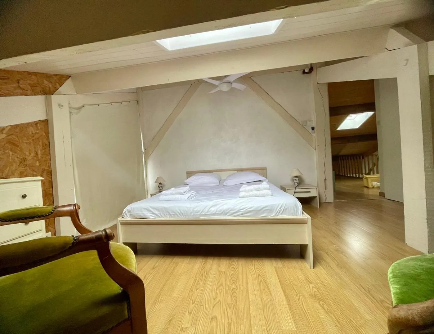 Bed in Maison du sentier du littoral