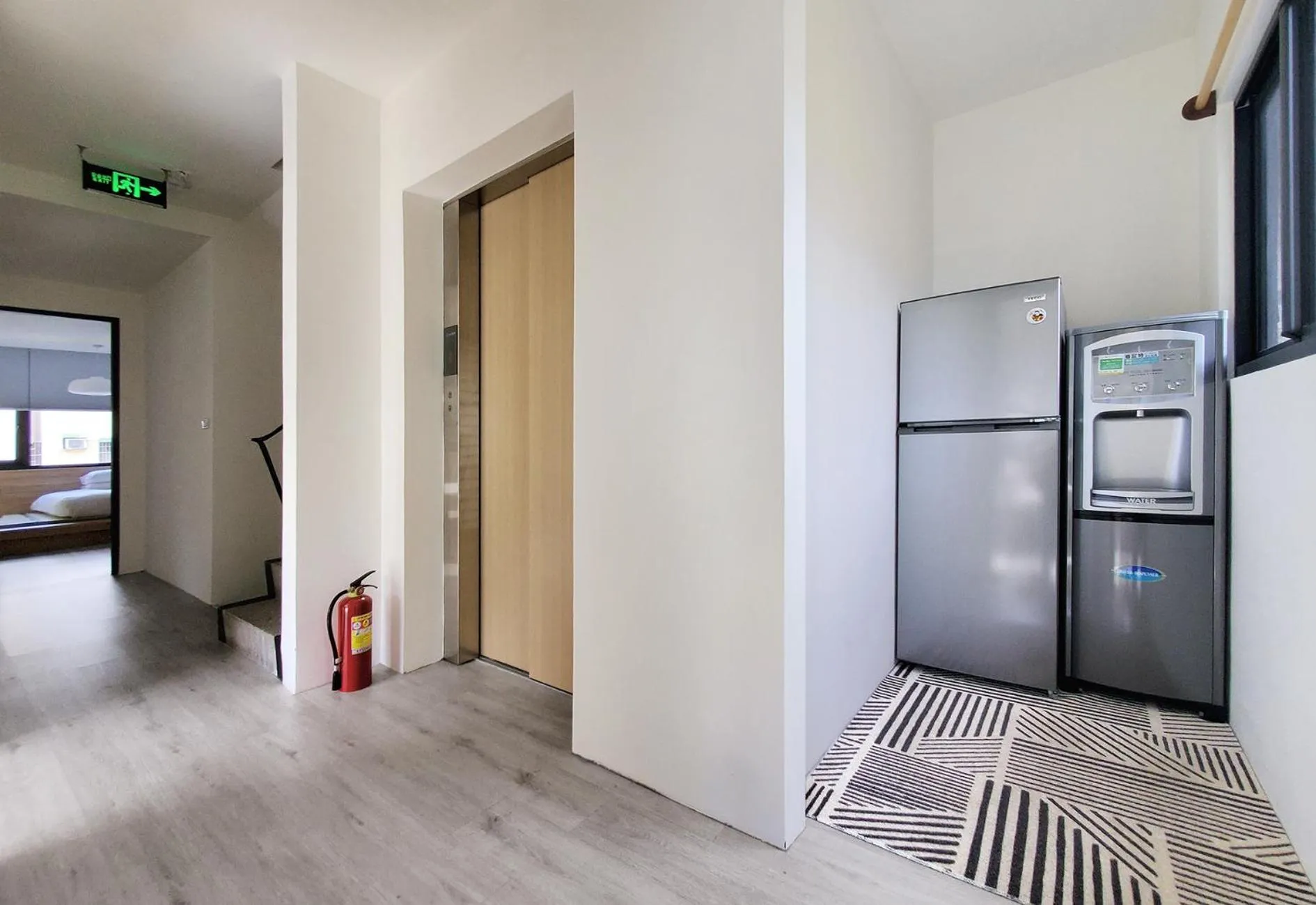 elevator in Little Inn by LAGOM