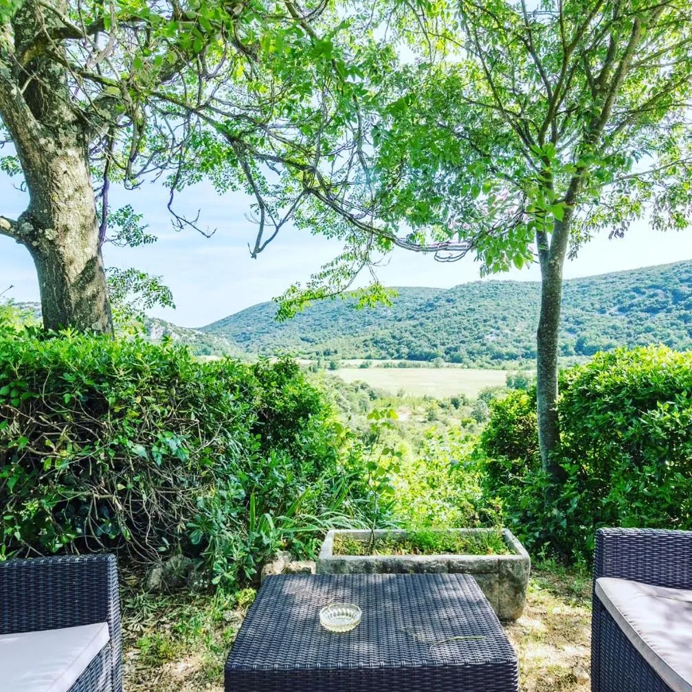 Natural landscape in Auberge de Saugras