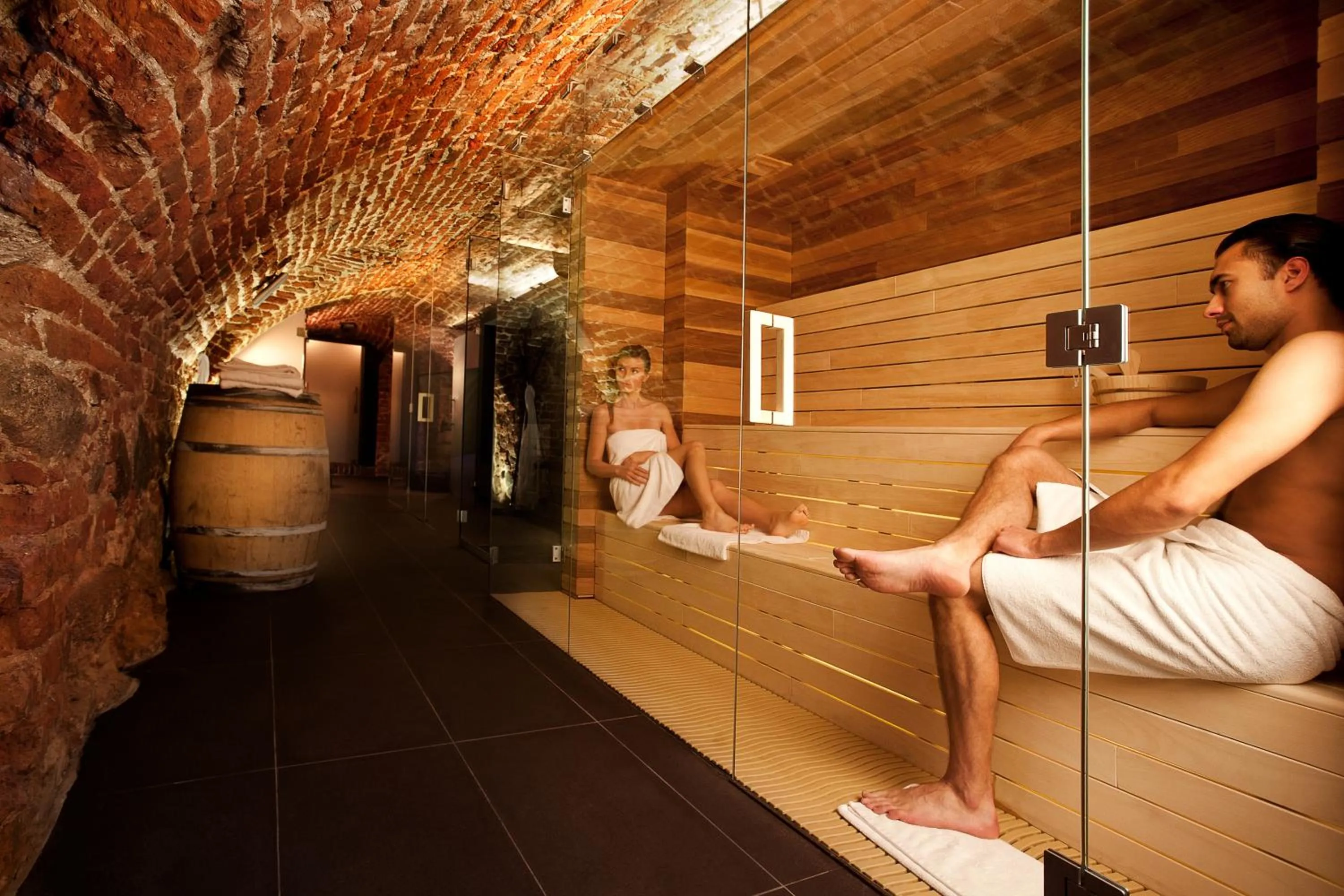 Sauna in Hotel Zamek Lubliniec