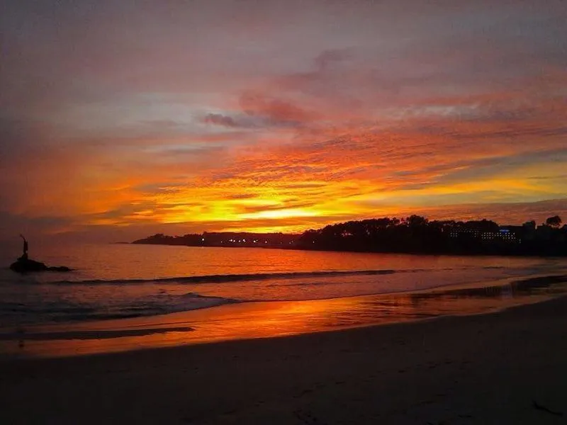 Sunset in Hotel Rias Baixas