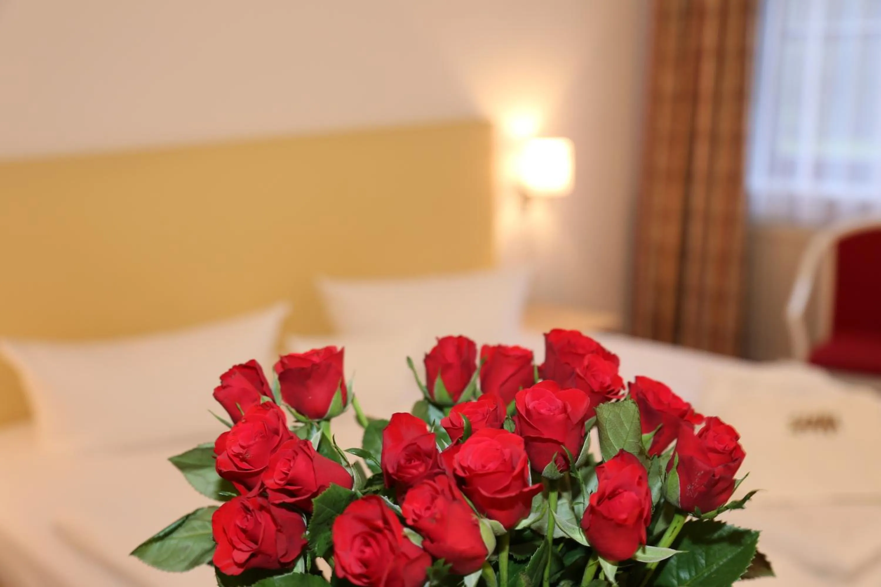 Decorative detail, Bed in Lindenhotel Stralsund