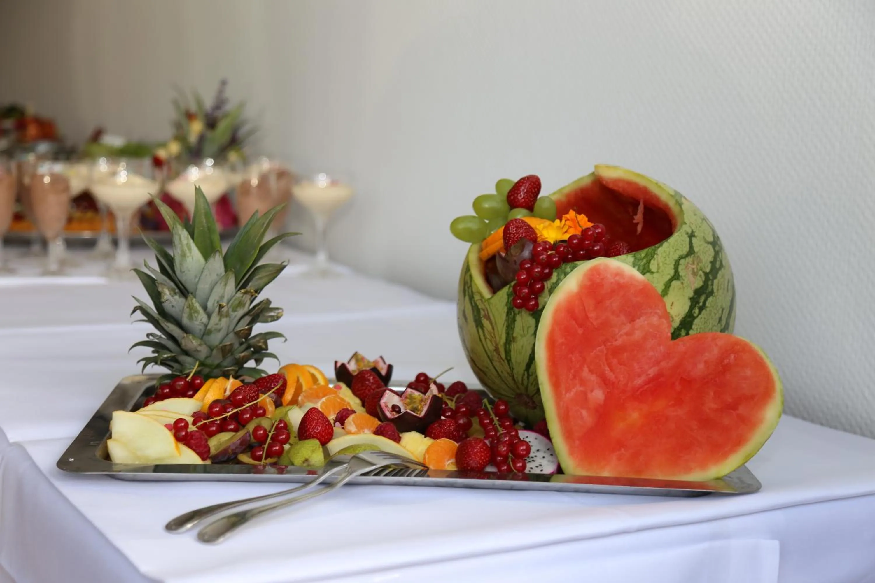 Buffet breakfast in Lindenhotel Stralsund