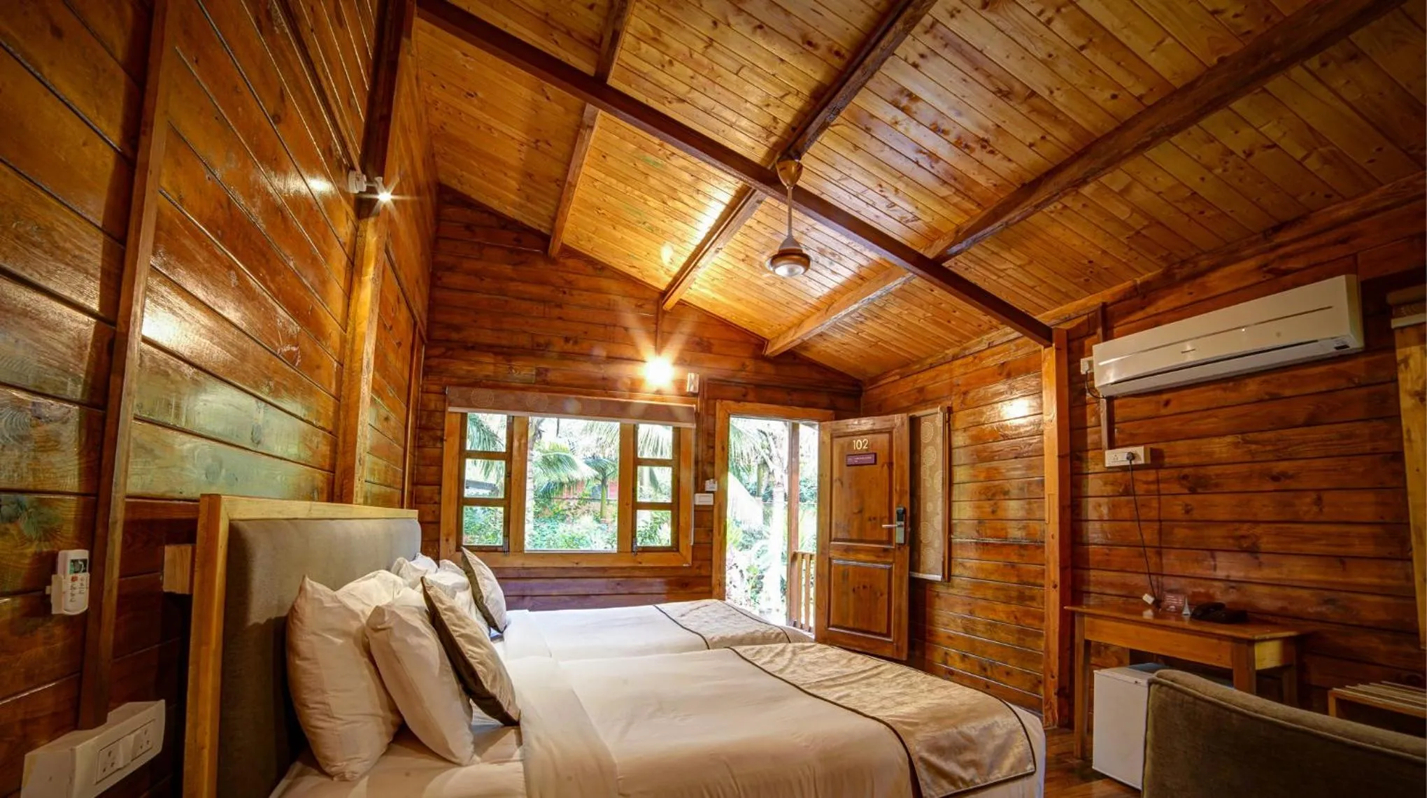 Bed in Brown Town Resort & Spa