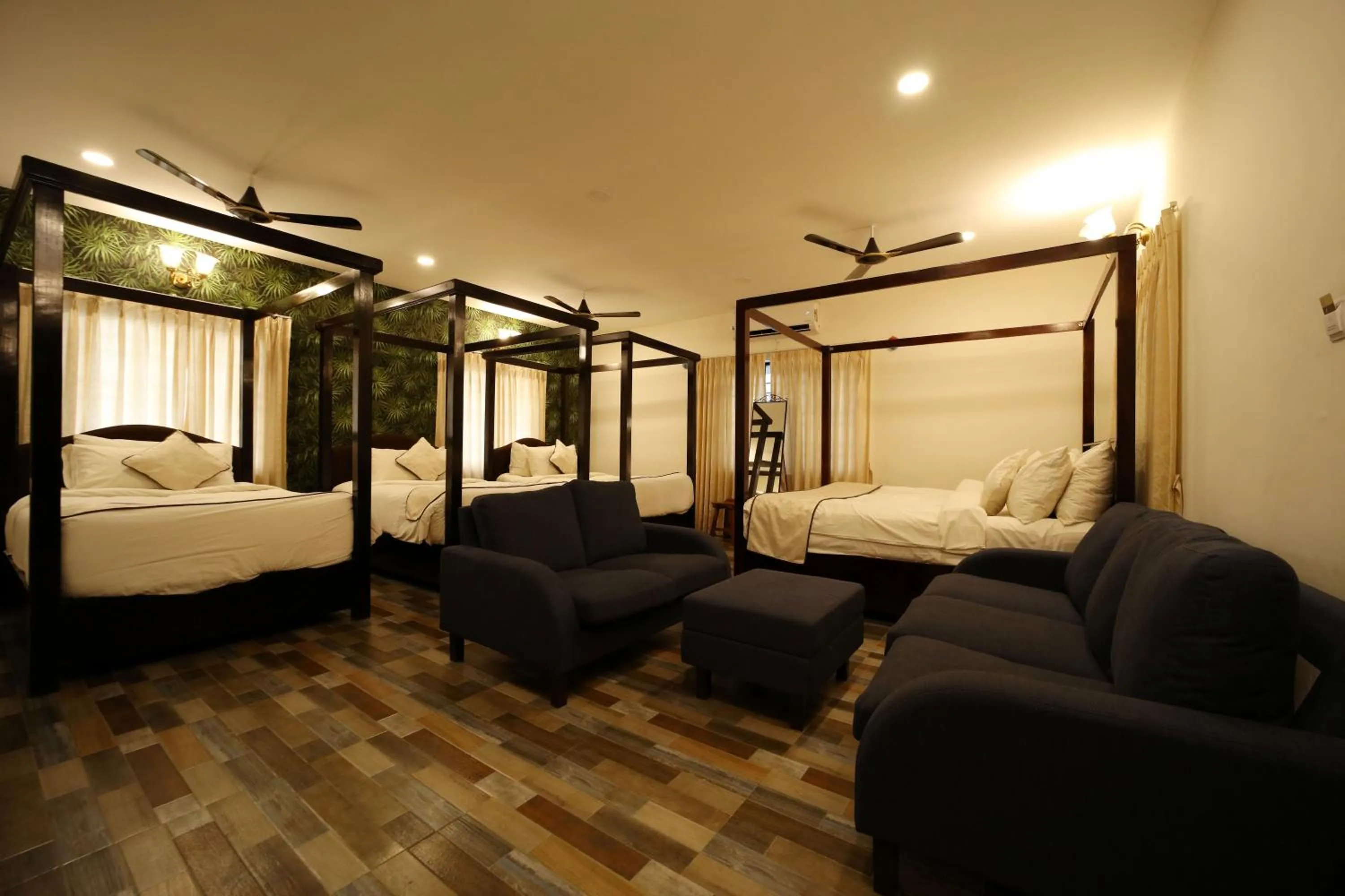 Bedroom, Bed in Brown Town Resort & Spa