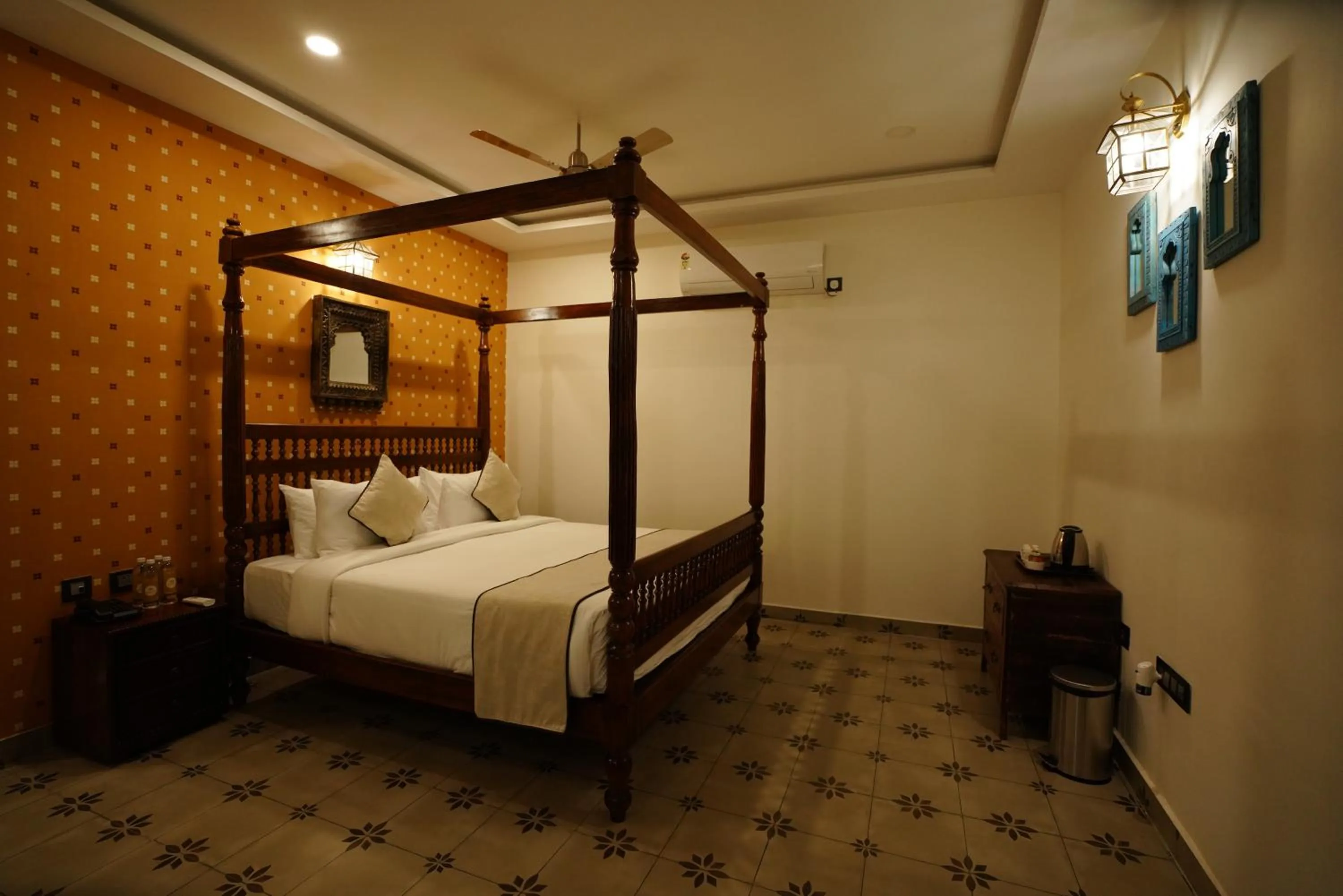Bedroom, Bed in Brown Town Resort & Spa