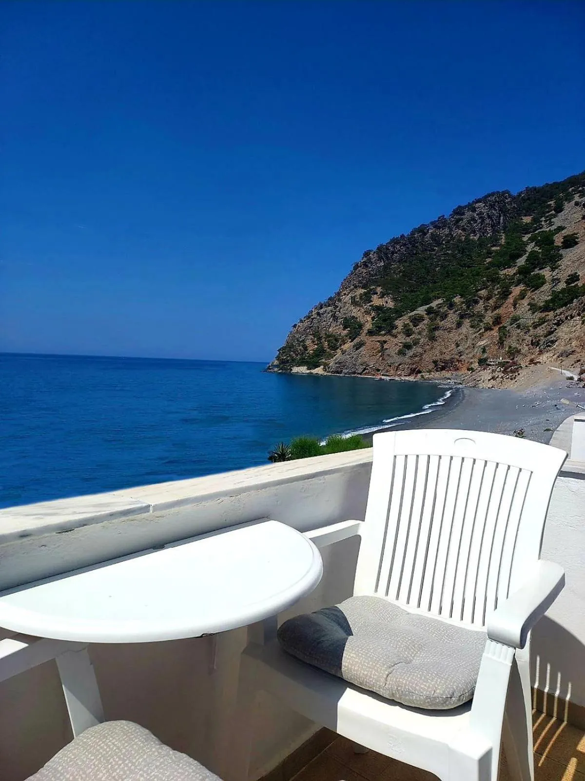 Sea view in Agia Roumeli Hotel adults only