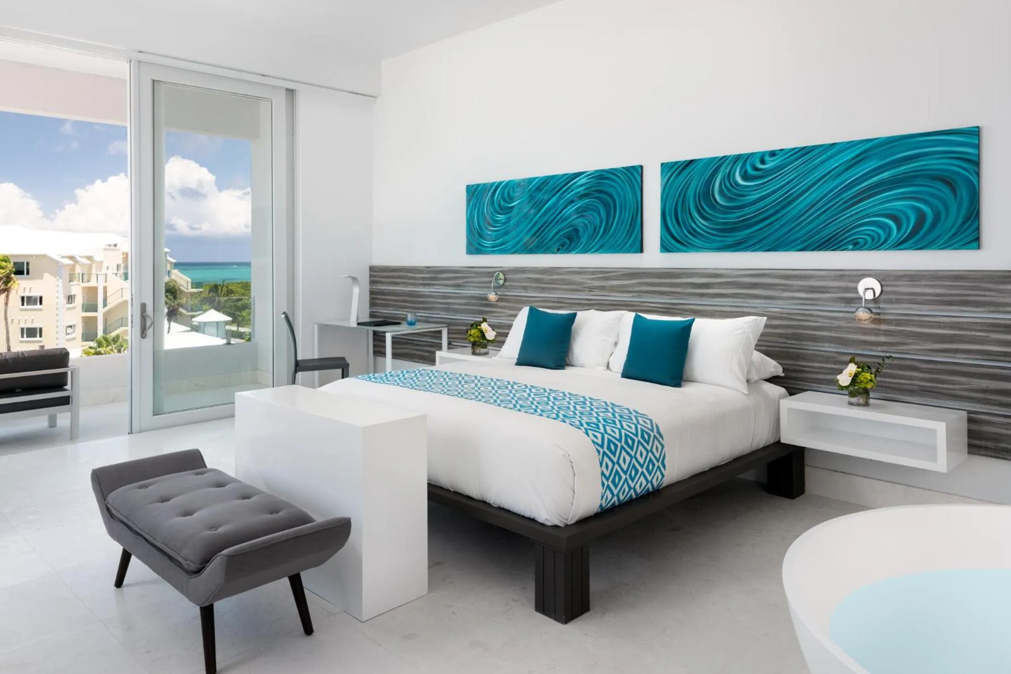 Sea view, Bed in Zenza Boutique Hotel