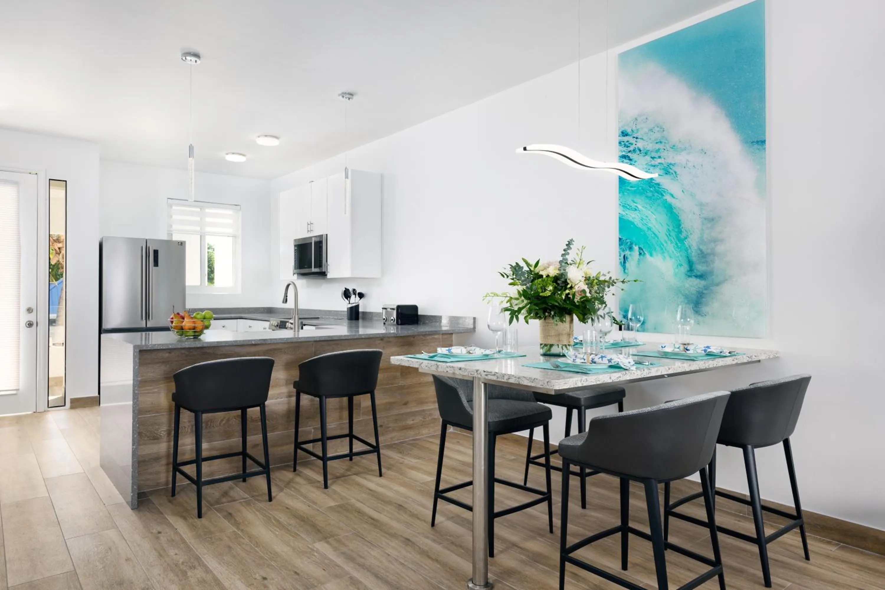 Dining area in Zenza Boutique Hotel