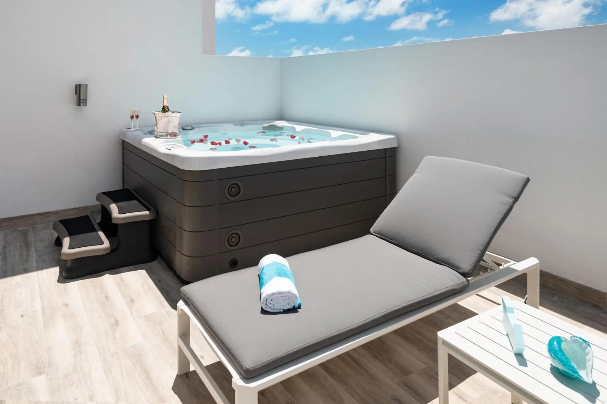 Balcony/Terrace in Zenza Boutique Hotel