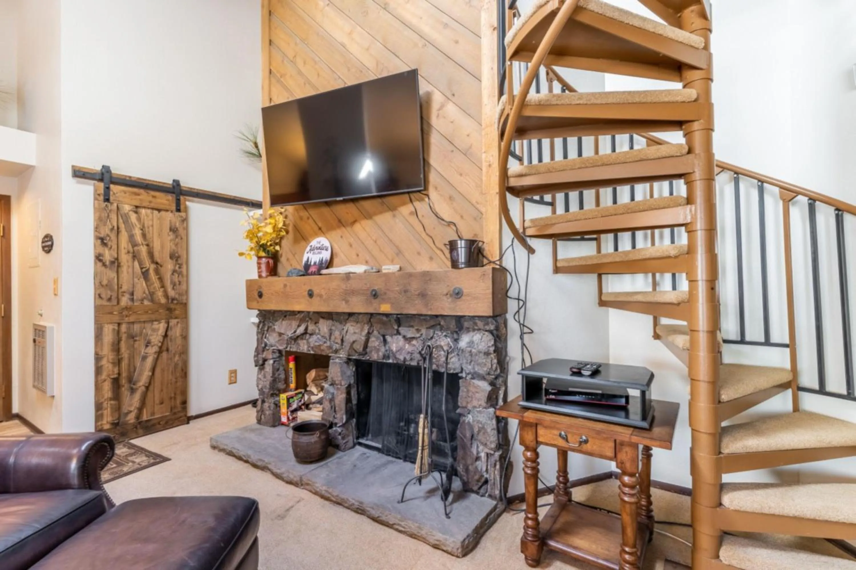 Living room in Flying Dutchman by Summit County Mountain Retreats