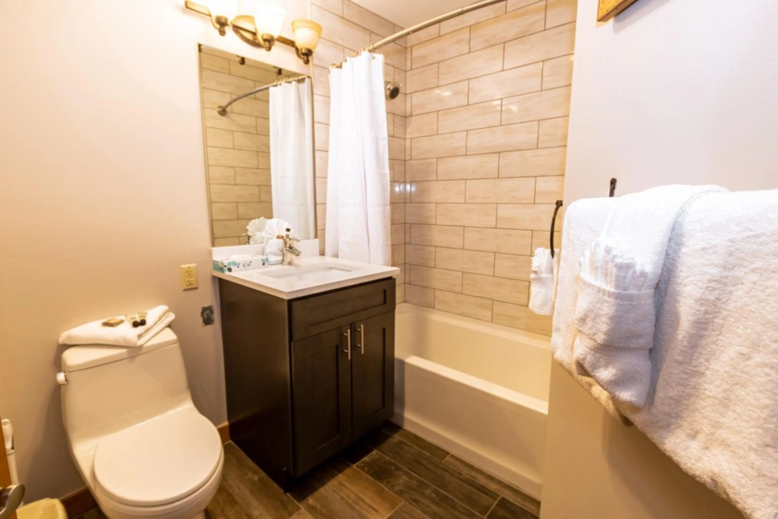 Bathroom in Expedition Station by Summit County Mountain Retreats