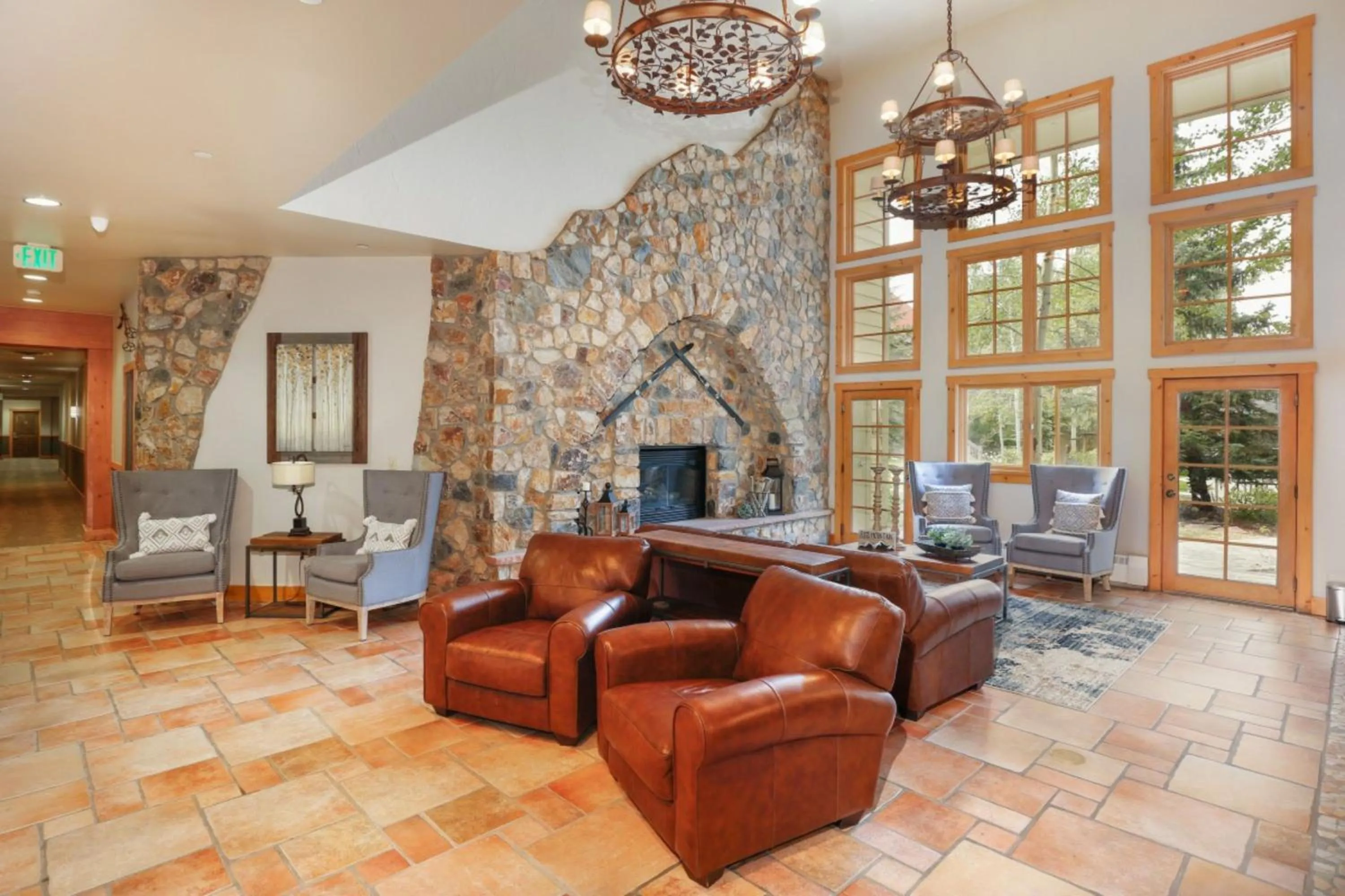 Lobby or reception in Expedition Station by Summit County Mountain Retreats