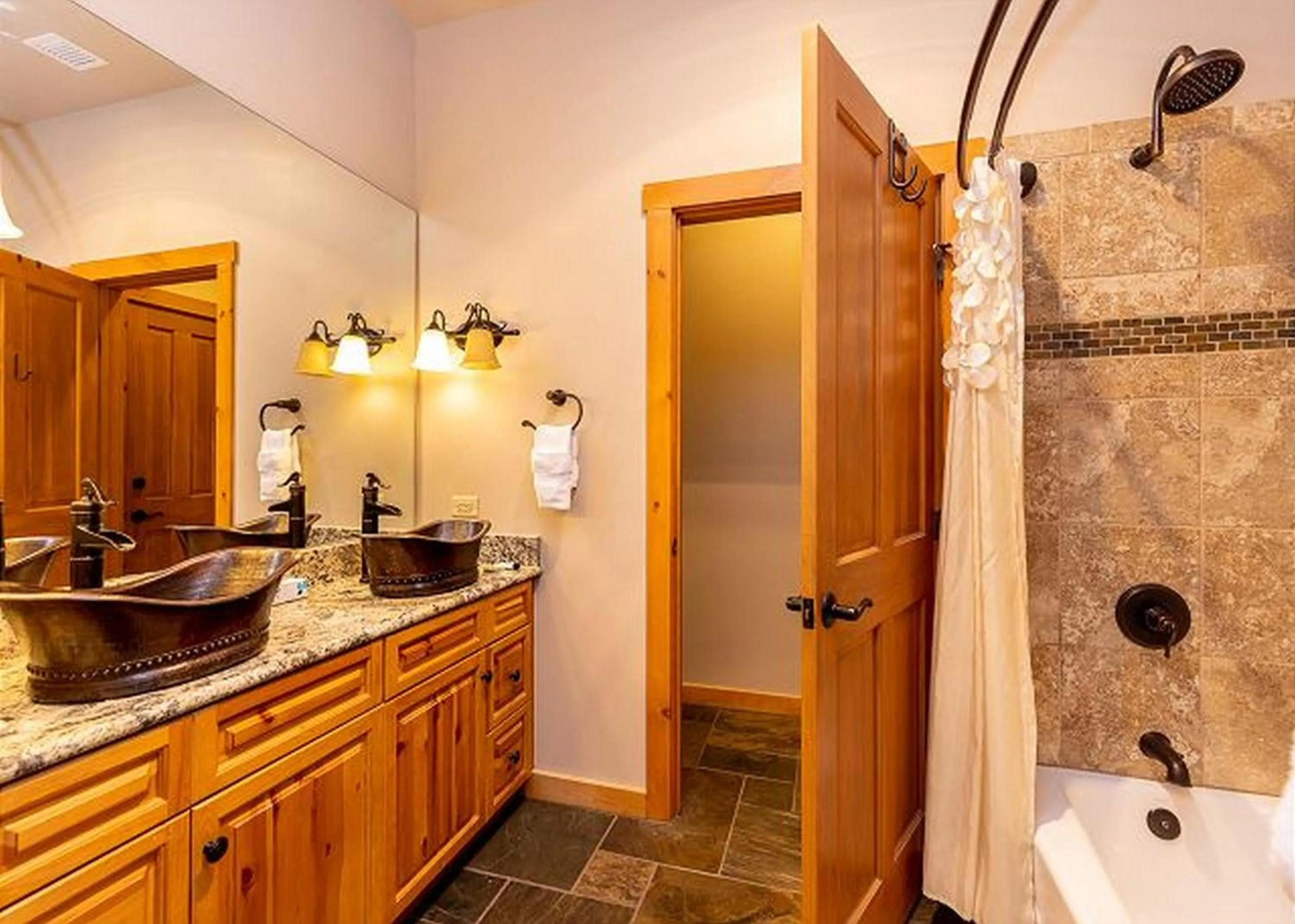 Bathroom in Expedition Station by Summit County Mountain Retreats