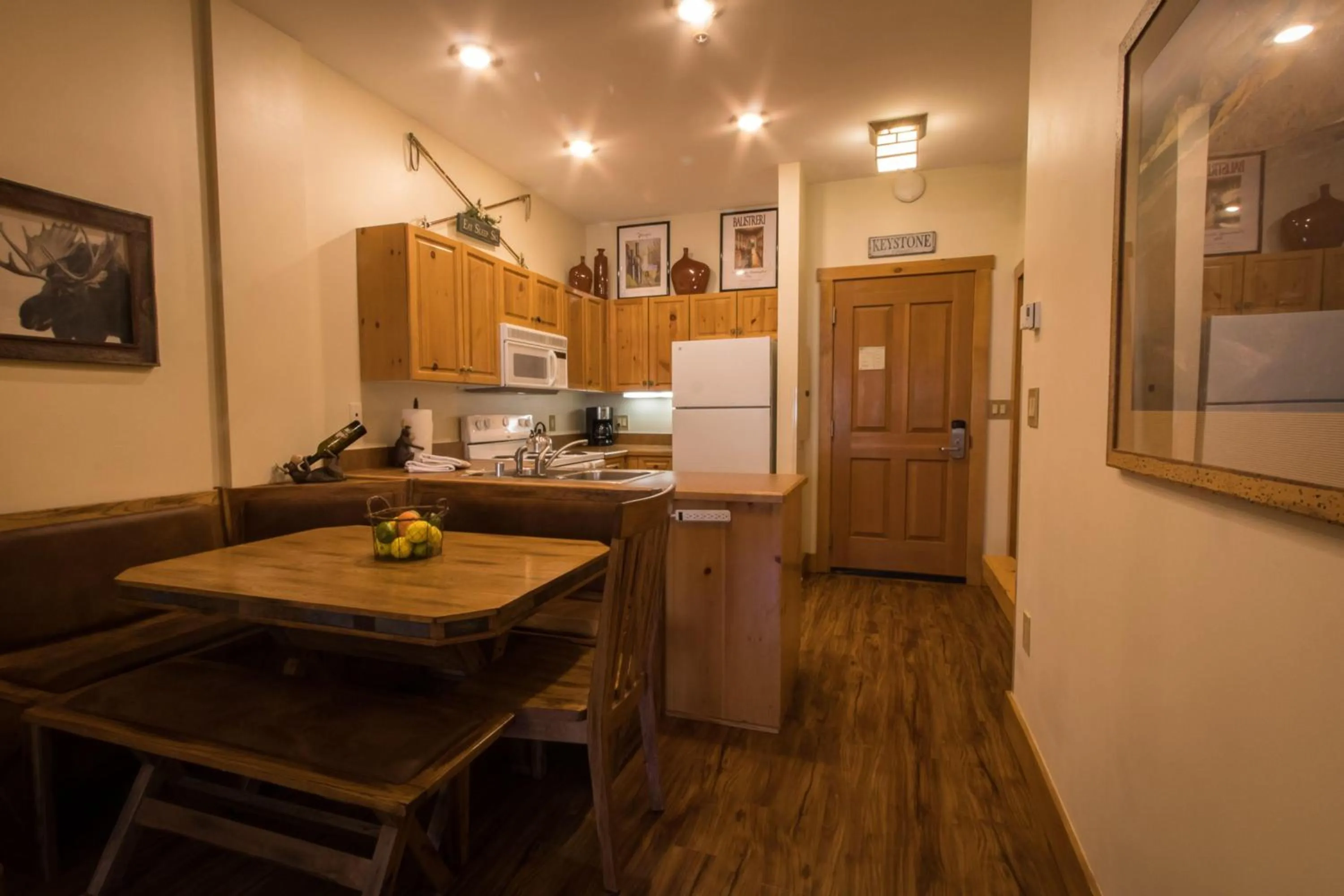 Dining area in Expedition Station by Summit County Mountain Retreats