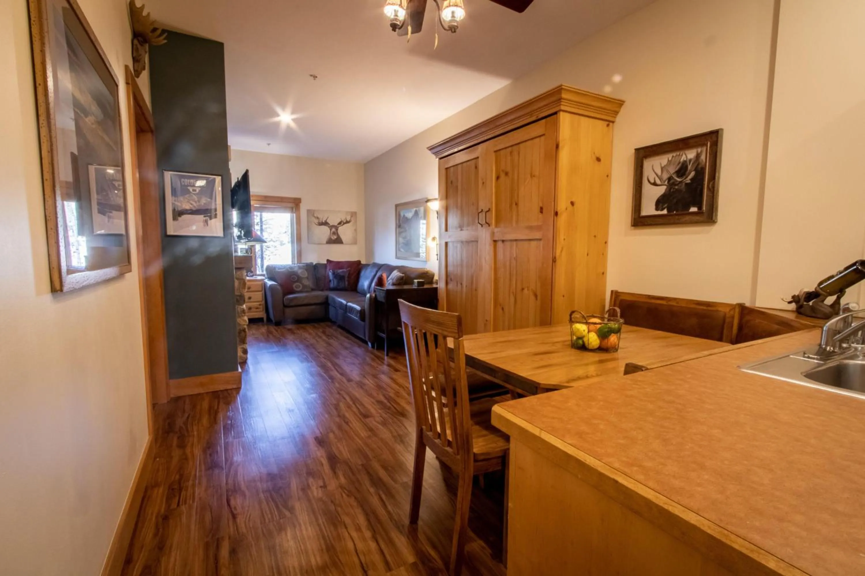 Dining area in Expedition Station by Summit County Mountain Retreats