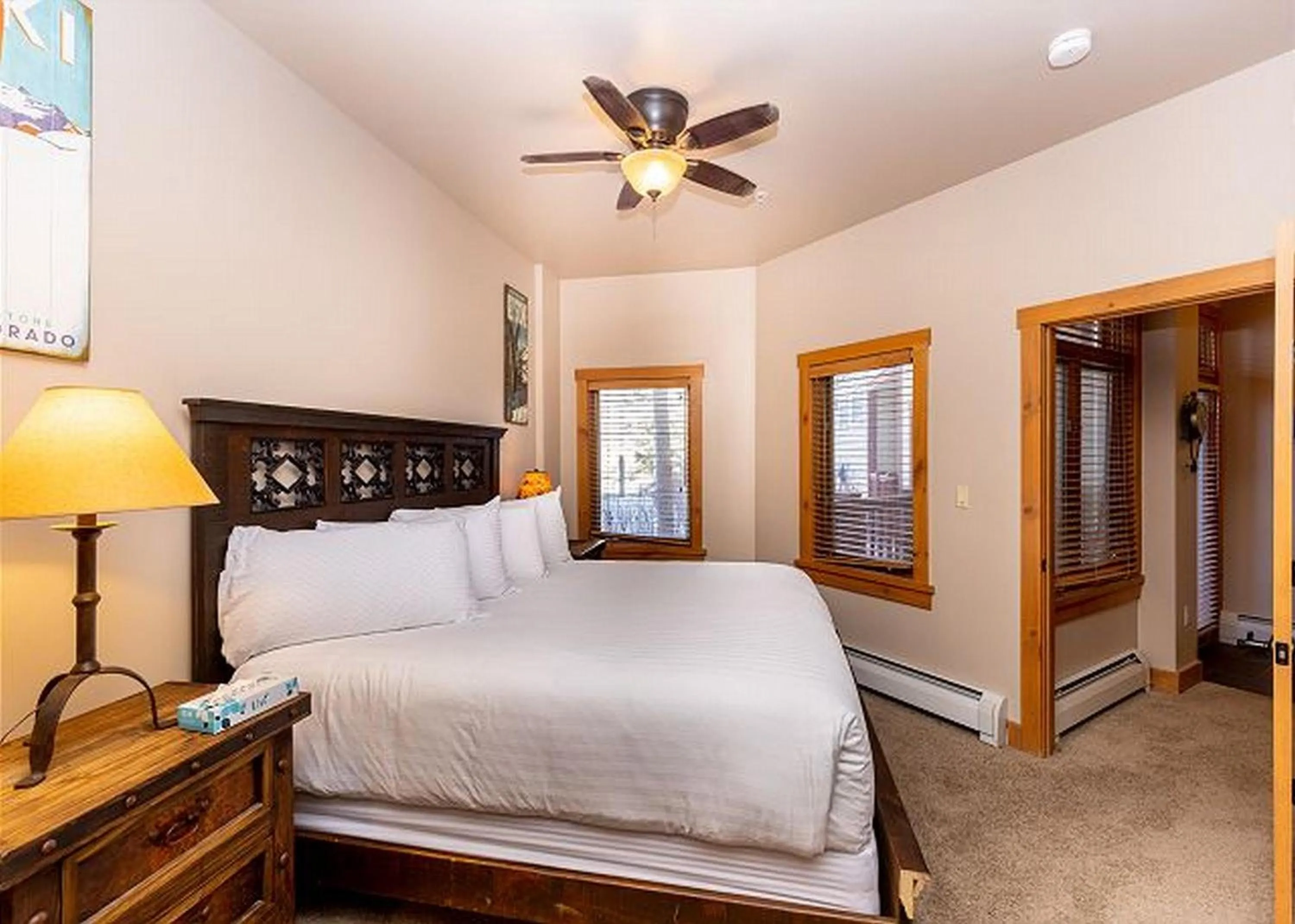 Bedroom in Expedition Station by Summit County Mountain Retreats