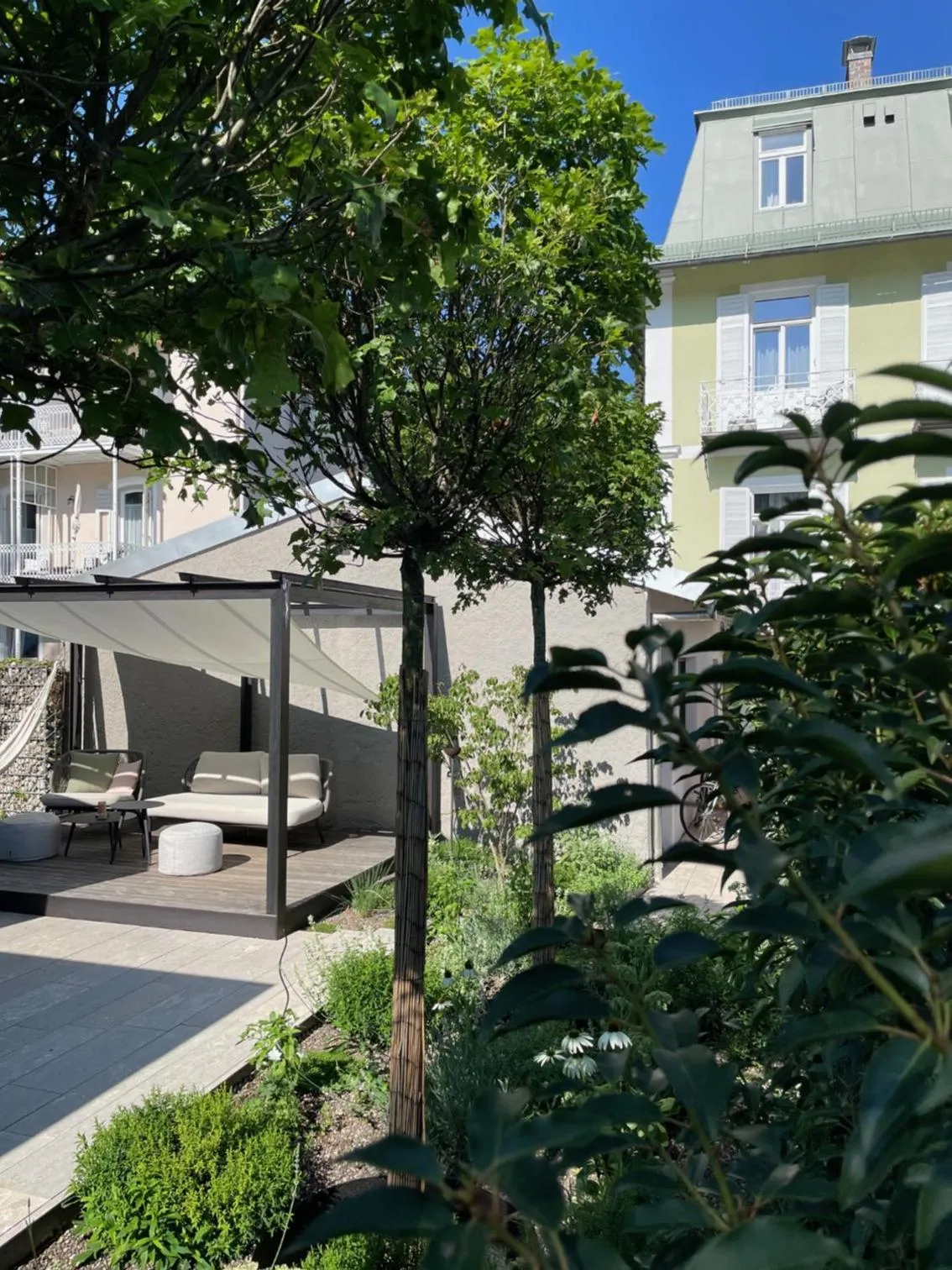 Garden in Villa Rein Boutiquehotel