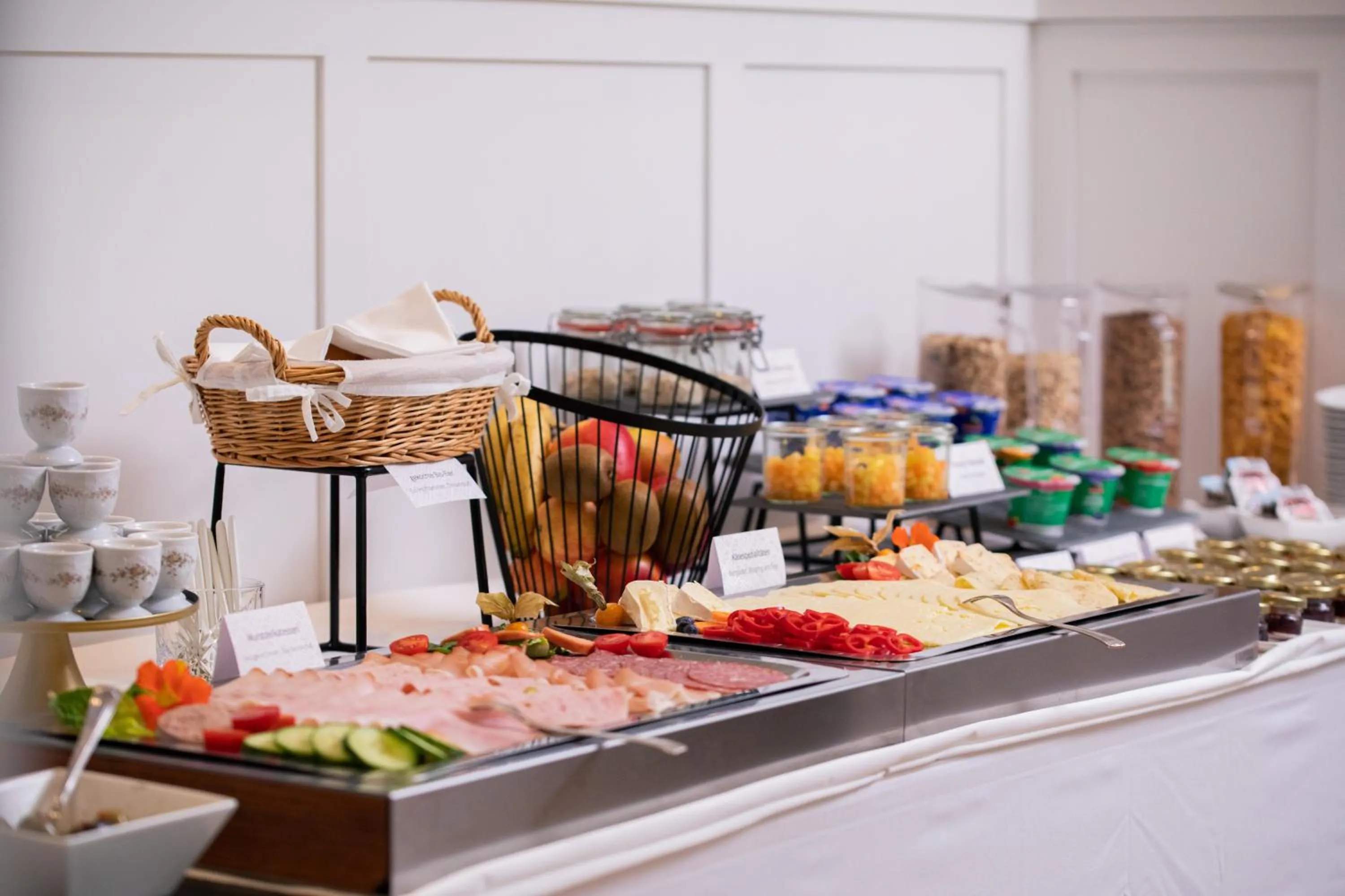 Buffet breakfast in Villa Rein Boutiquehotel