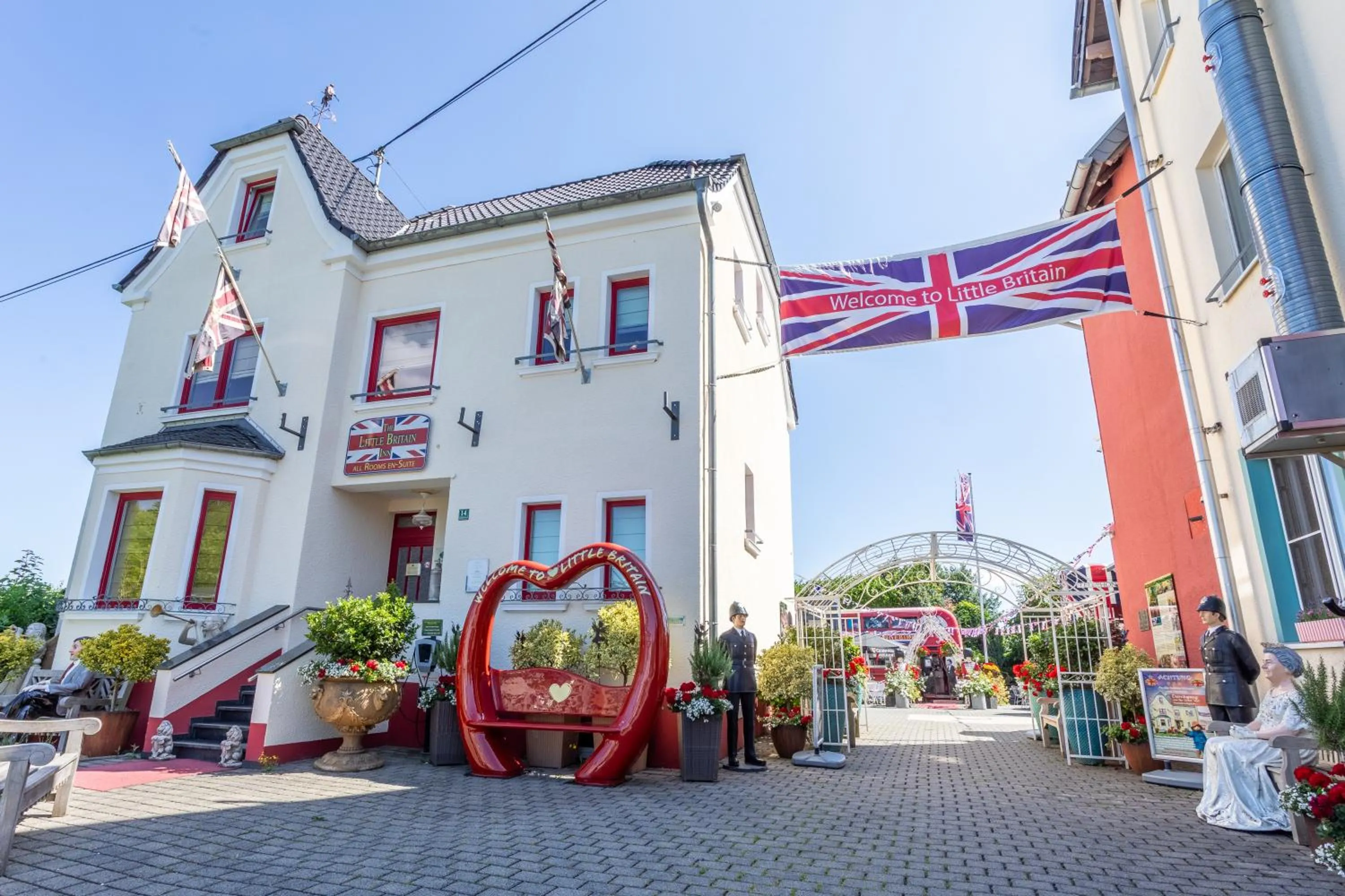 Property building in The Little Britain Inn Themed Hotel One of a Kind In Europe